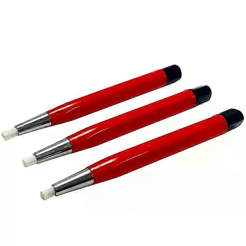 Fiberglass Scratch Brush Pen 3Pcs Jewelry Watch Coin Cleaning Electronic Applications Removing Rust and Corrosion