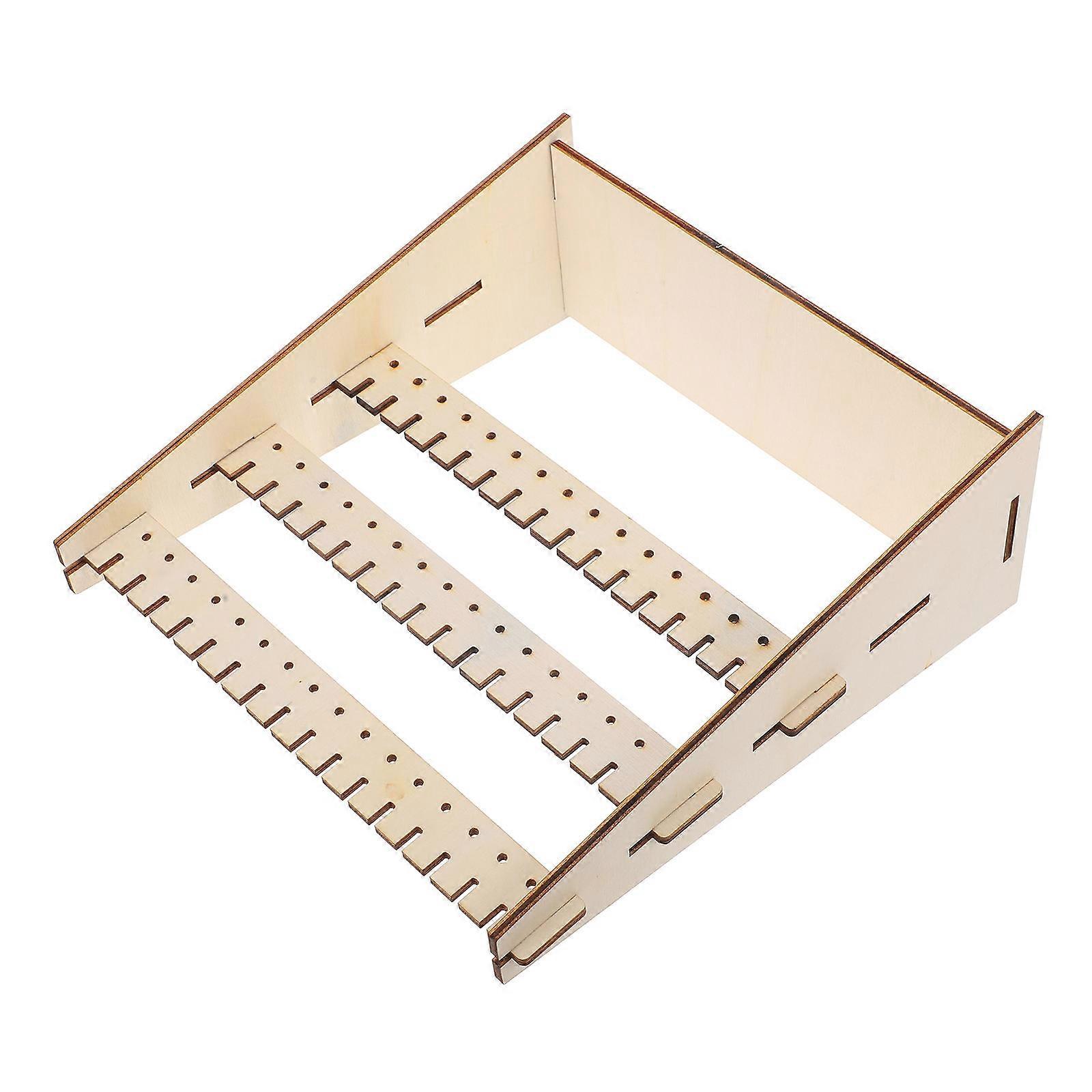 3Pcs Multi-Functional Jewelry Display Stand For Exhibitions Retailers Rectangular Earring Holder Easy Access
