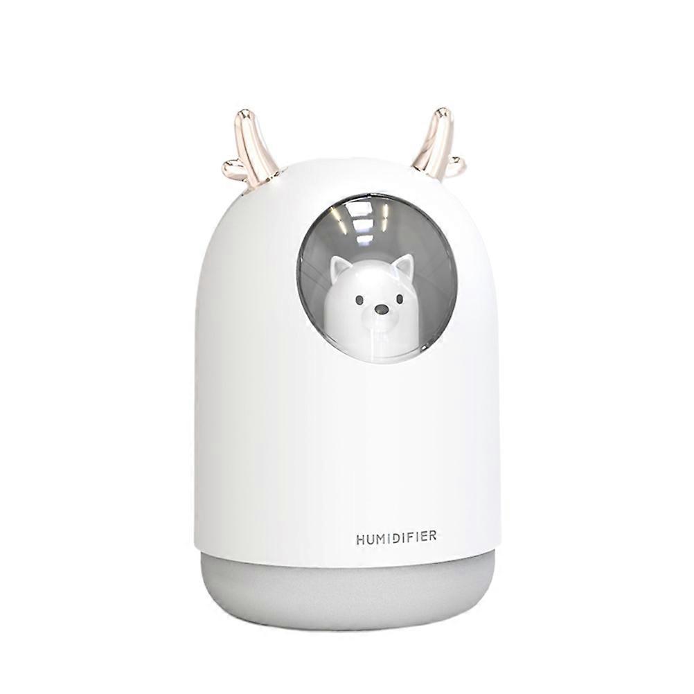 Humidifier with Night Light USB Animal Pattern Air Diffuser 3Pcs