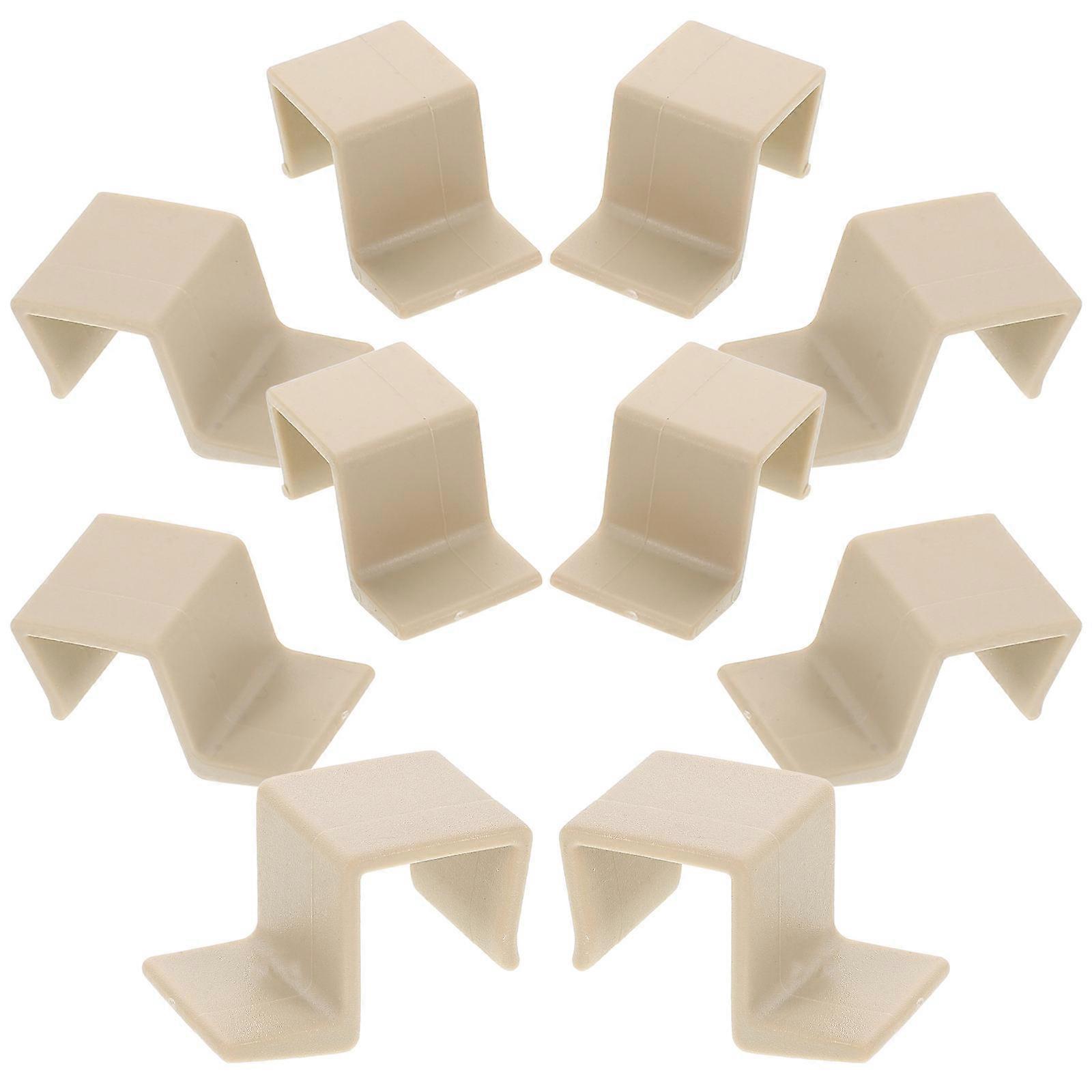 Plastic Bed Rail Buckles Frame Support for 30Pcs