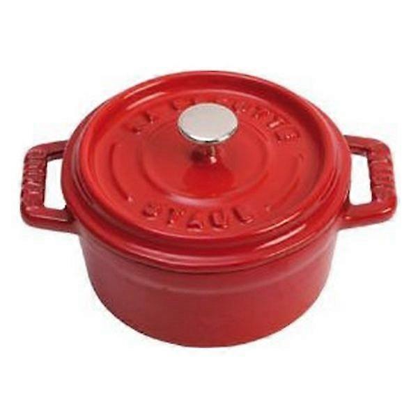 STAUB Cocotte redonda vitamina cereza 28 cm