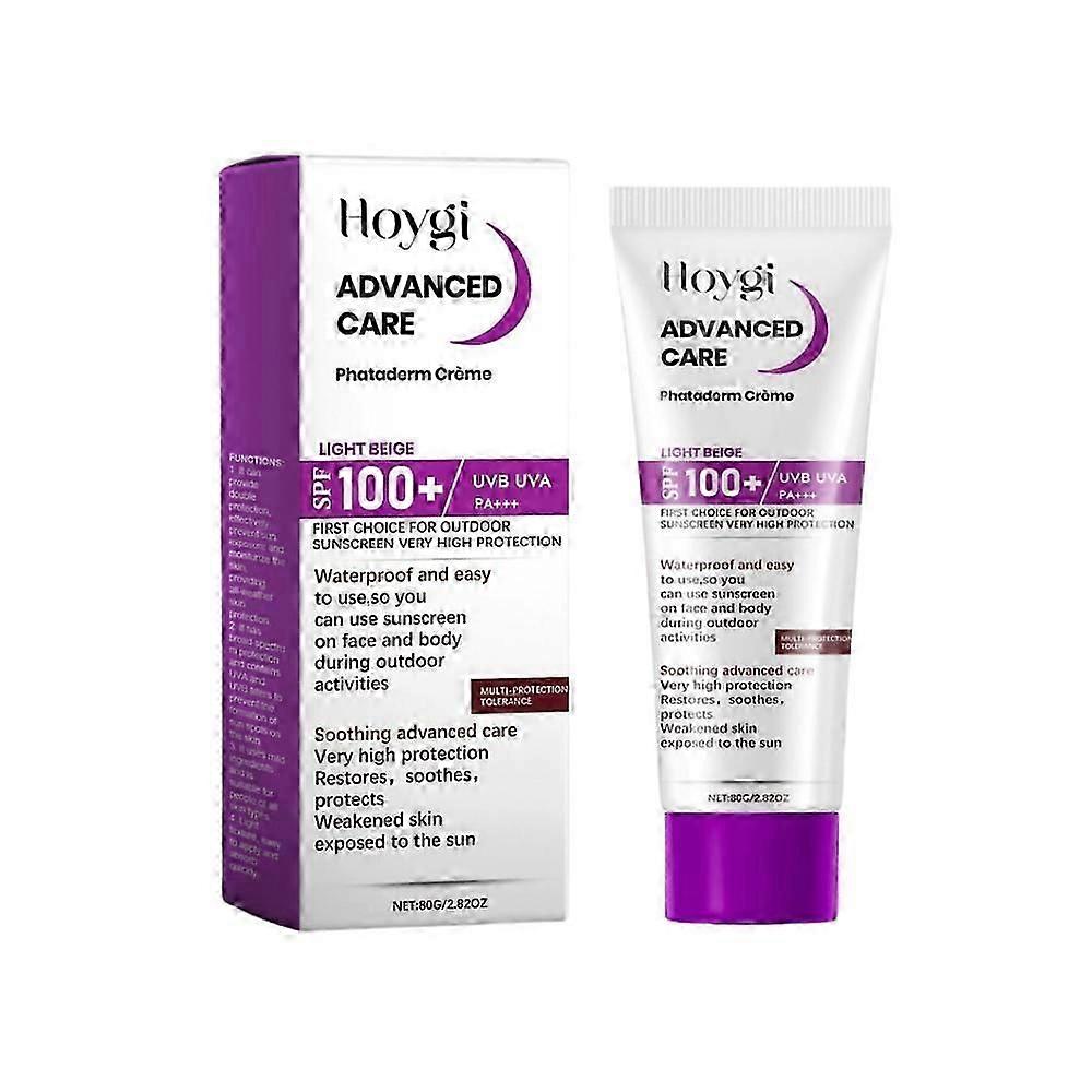 Sunscreen SPF 100+, Ultra Light UV Protetion Face Sunscreen, Sunscreen for Face & Body with Broad Spectrum UV Protection