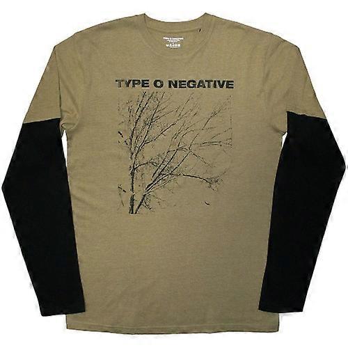 Type O Negative Unisex Adult Tree Layered Long-Sleeved T-Shirt