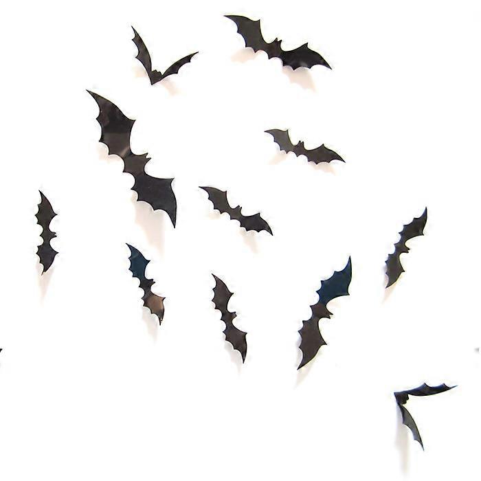 Halloween decorative wall stickers 3d the bat three-dimensional
