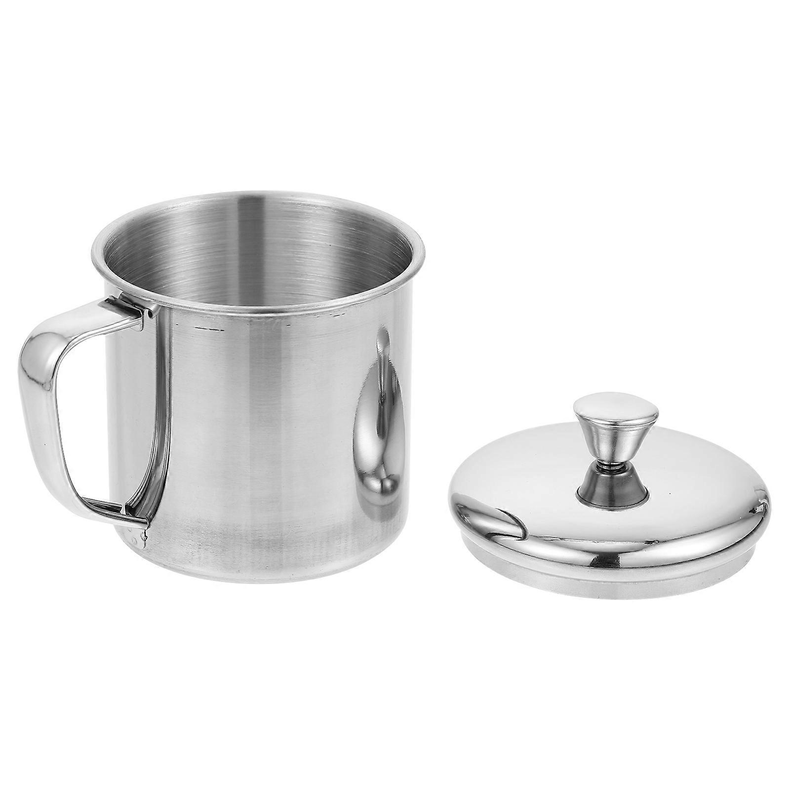 Milk Container Stainless Steel Cup Multipurpose Beverage Cup 5Pcs