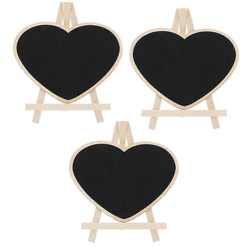 Mini Chalk Boards Signs Small Chalkboard Message Board Erasable 3Pcs