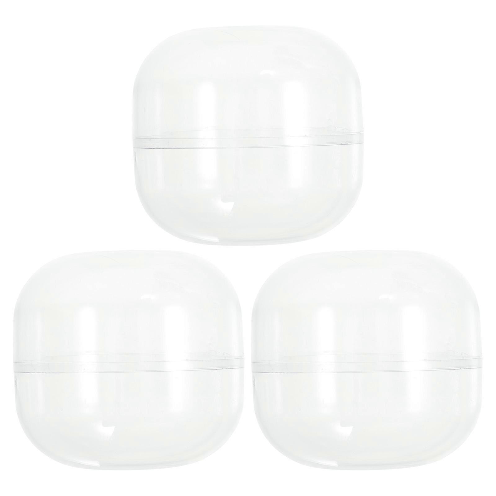 Candy Packing Boxes Plastic Storage Wedding Party Candy Boxes Clear Design 7X7X7CM 10Pcs