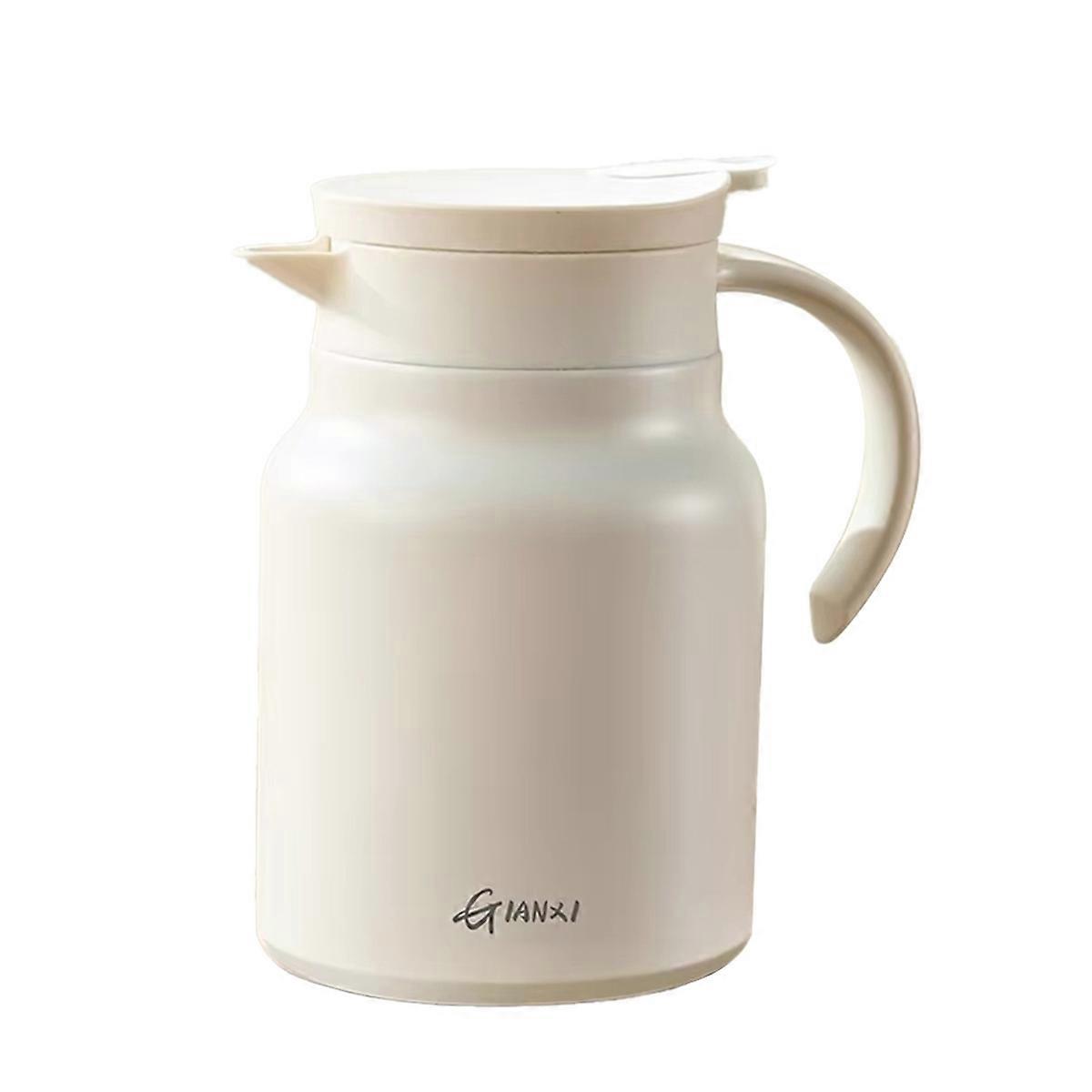  Teapot Titanium Teapot Household Sealed Teapot White