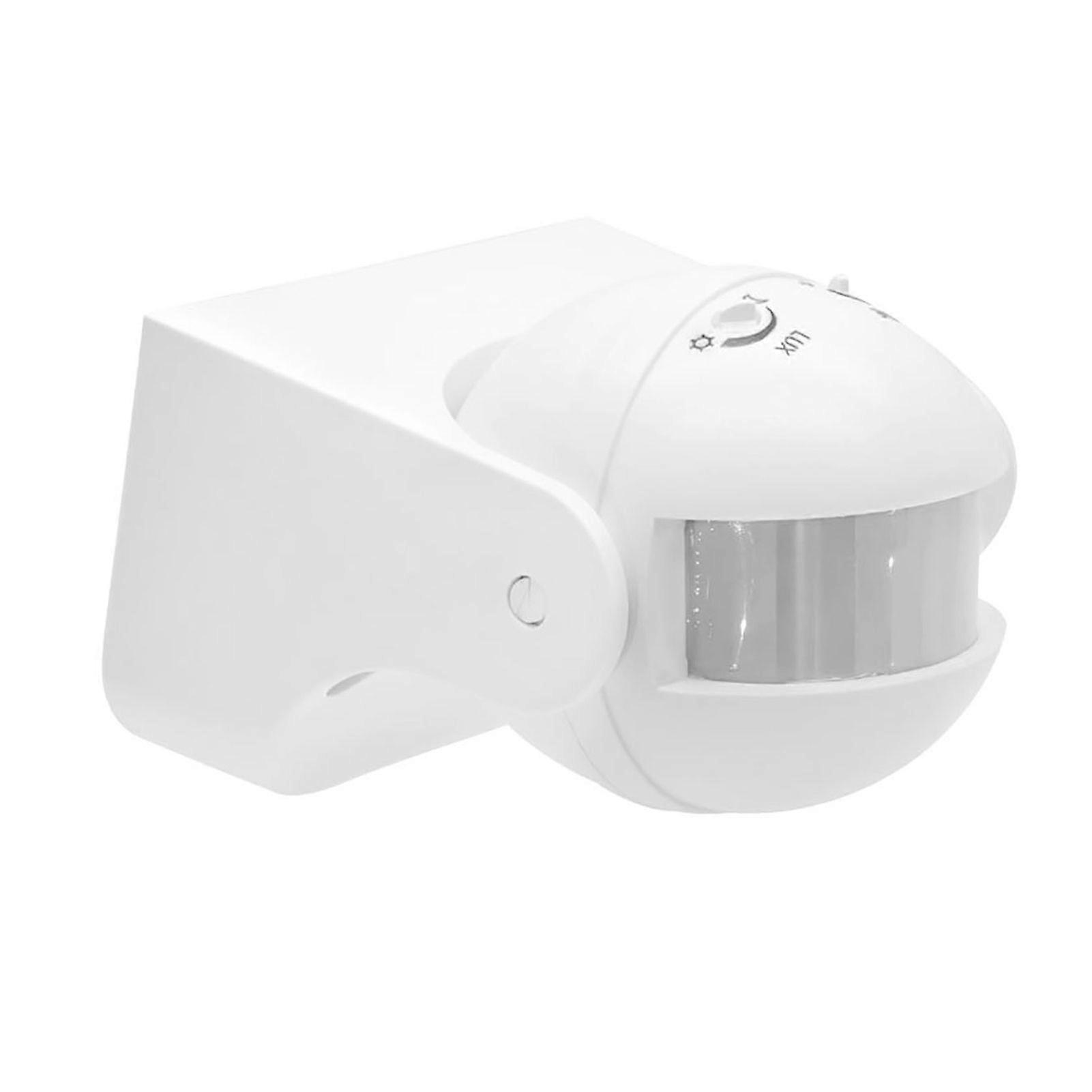 AC 220V-240V 180 Degree Outdoor IP44 Security PIR Infrared Motion Sensor Switch Movement Detector Max 12m 3-2000LUX Energy-saving Automatic Lighting S