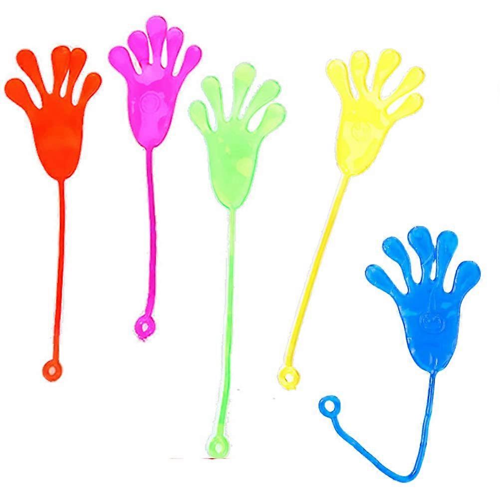 12Piece  Clapping Hands Set Sticky Slime Hands Adhesive Clapping Hands For Birthday Parties Kids Party Favors