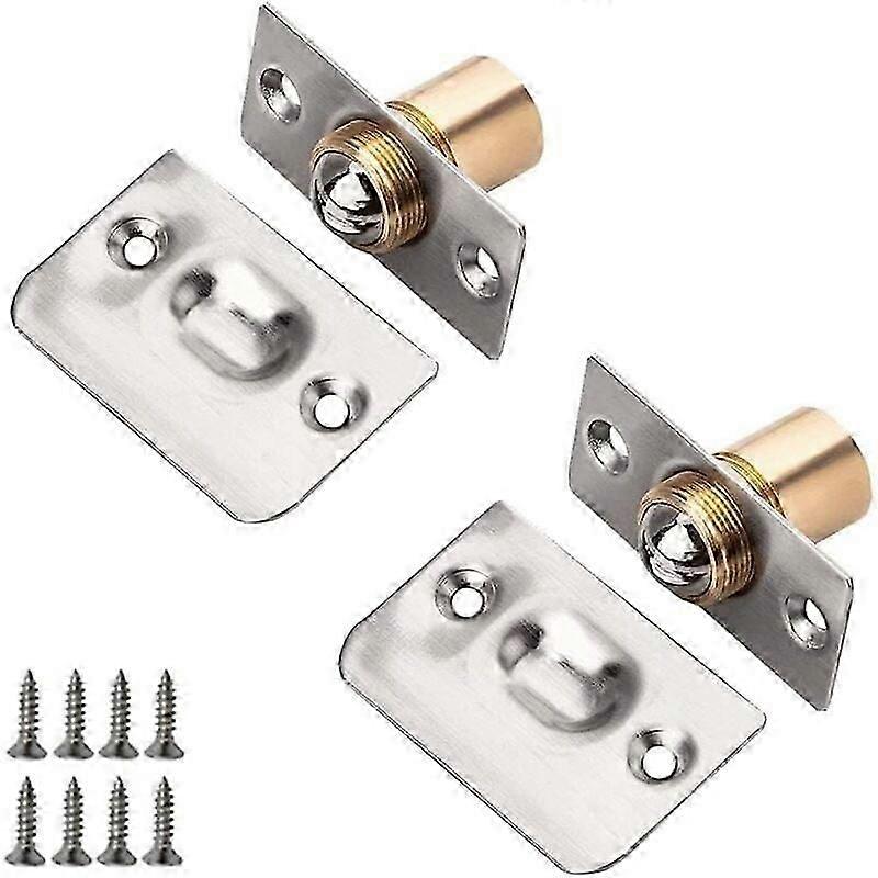 2 pieces of ball locks, stainless steel ball locks with screws, suitable for home use -Versatile and durable