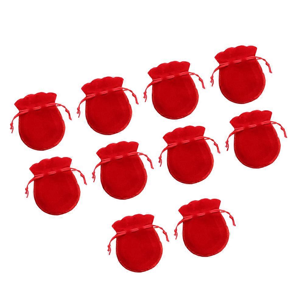 20Pcs Bags for Storage Use Jewelry Drawstring Pouches