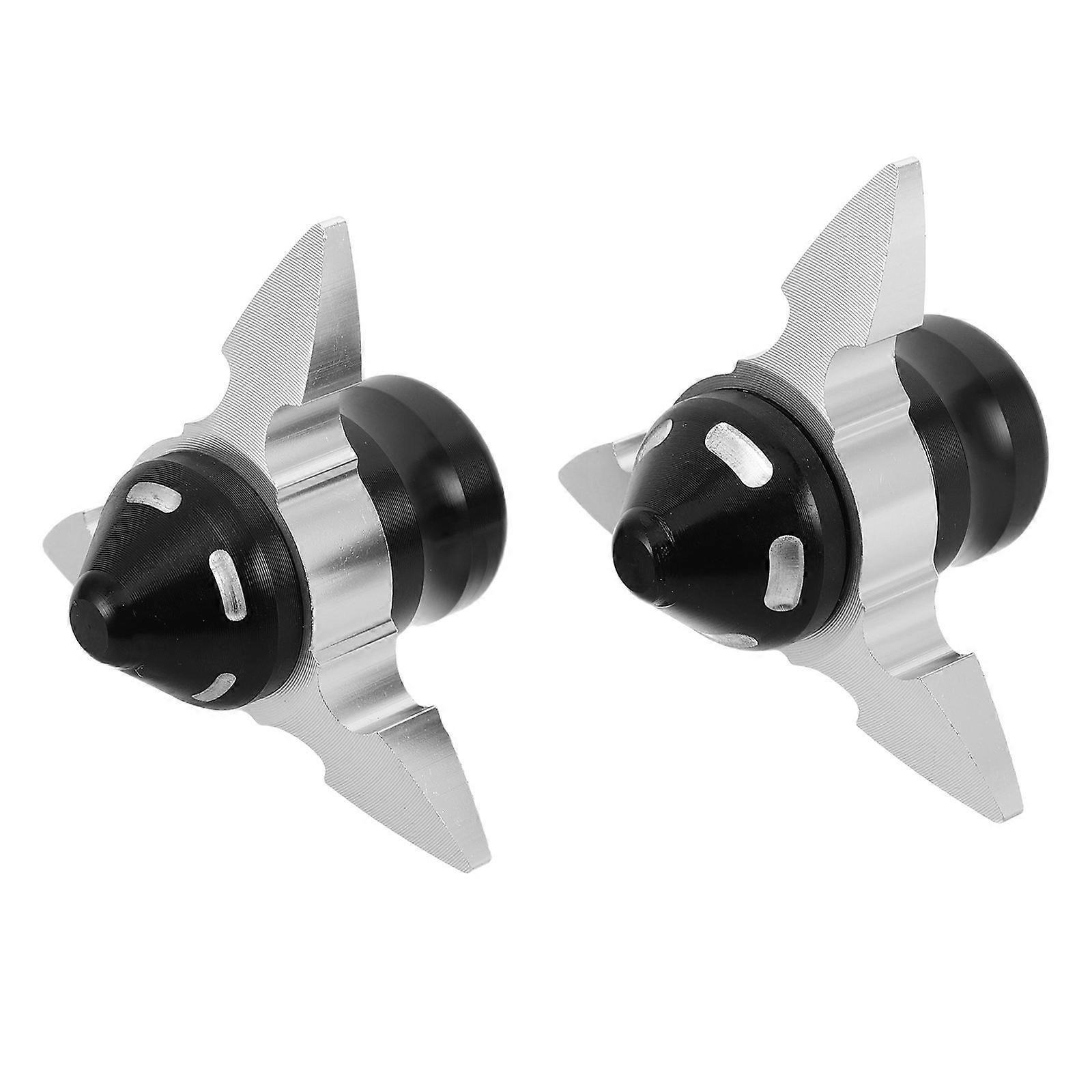 Motorcycle Frame Sliders Aluminum Front Fork Falling Protection 6Pcs