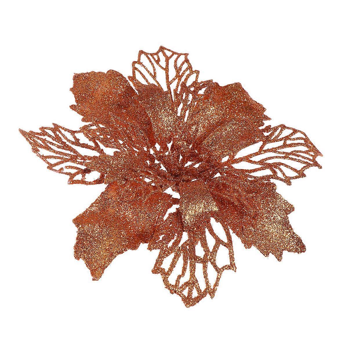 Christmas Tree Flower Decoration Artificial Flower 2Pcs Set