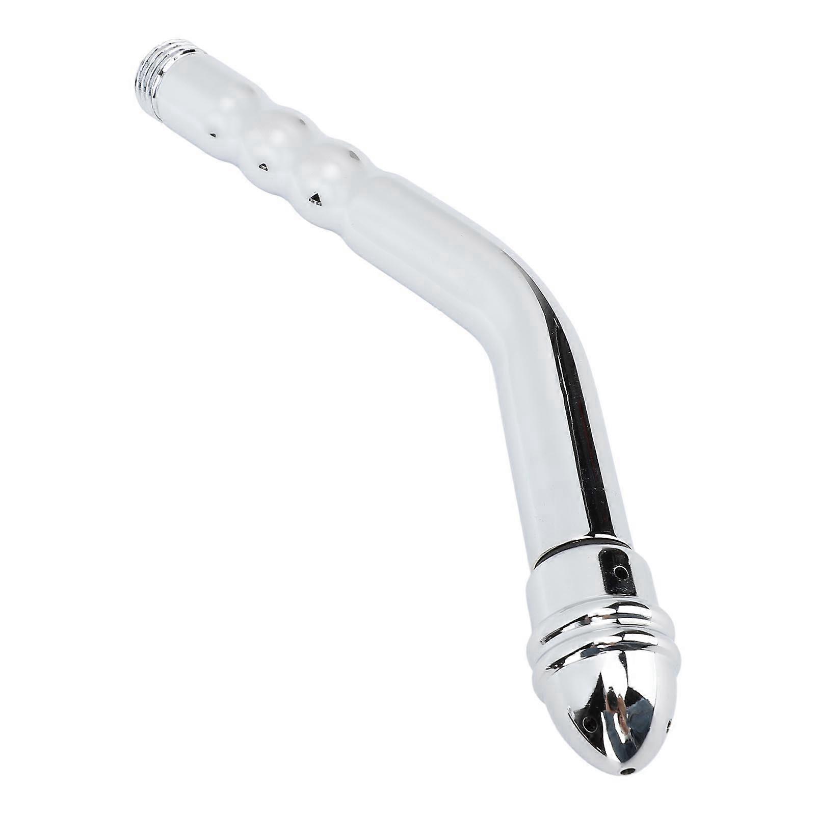 Handheld Aluminum Shower Enema System Bent Colonic Douche Kit