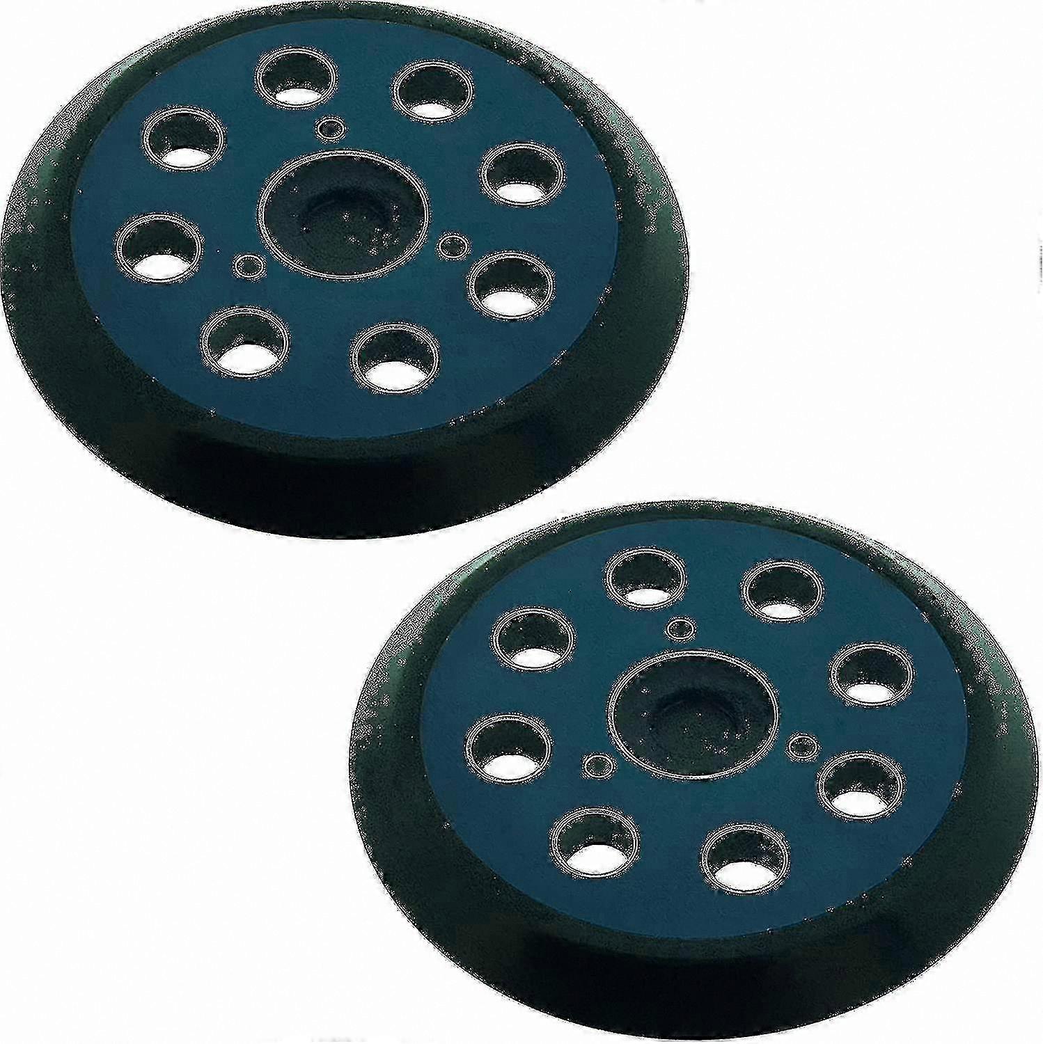 2-Pack 125mm Orbital Sander Sanding Pads, 8-Hole Hook & Loop Replacement Pad for Select Tools