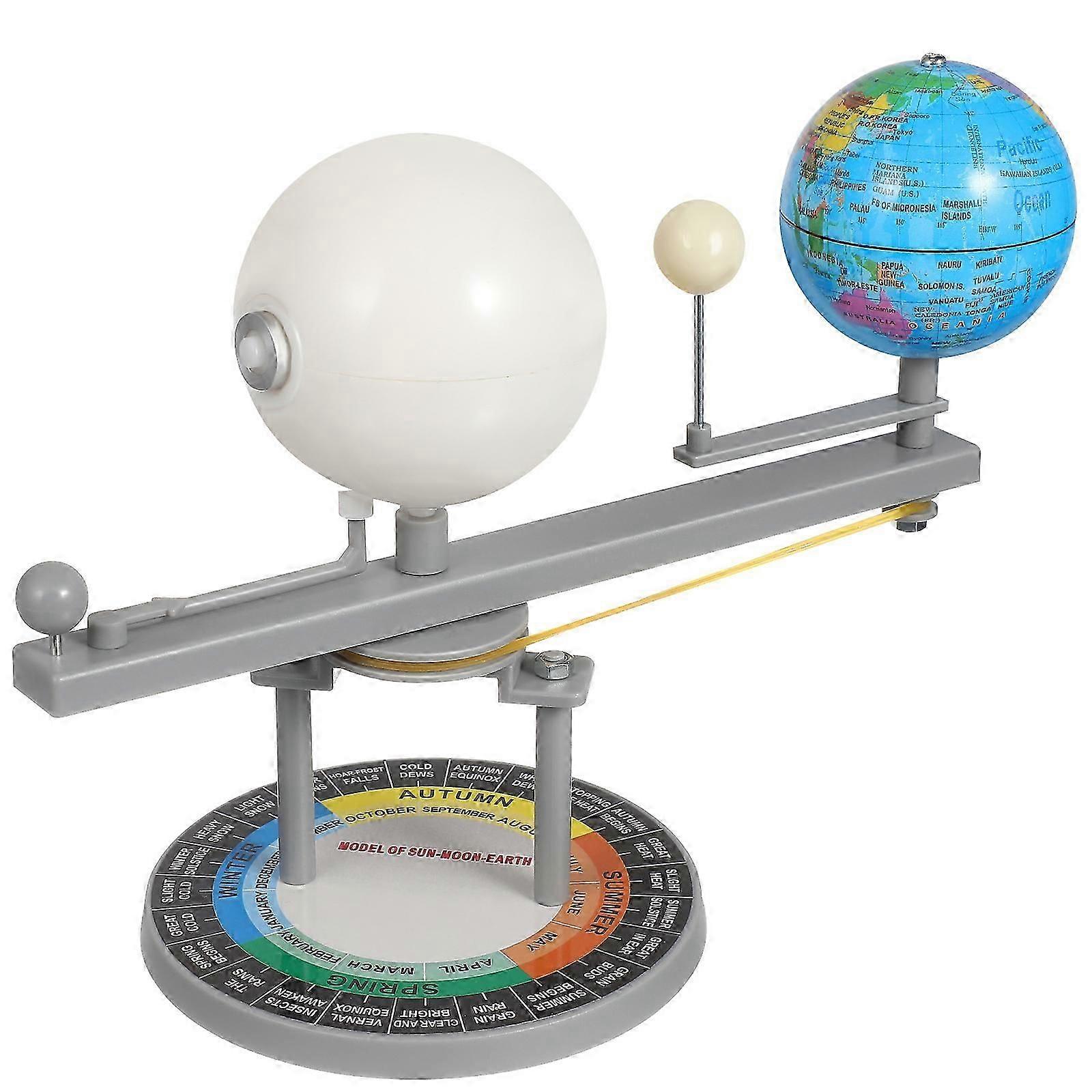 太陽-月-地球地理学教育装置地球日月プラネタリウムのモデル