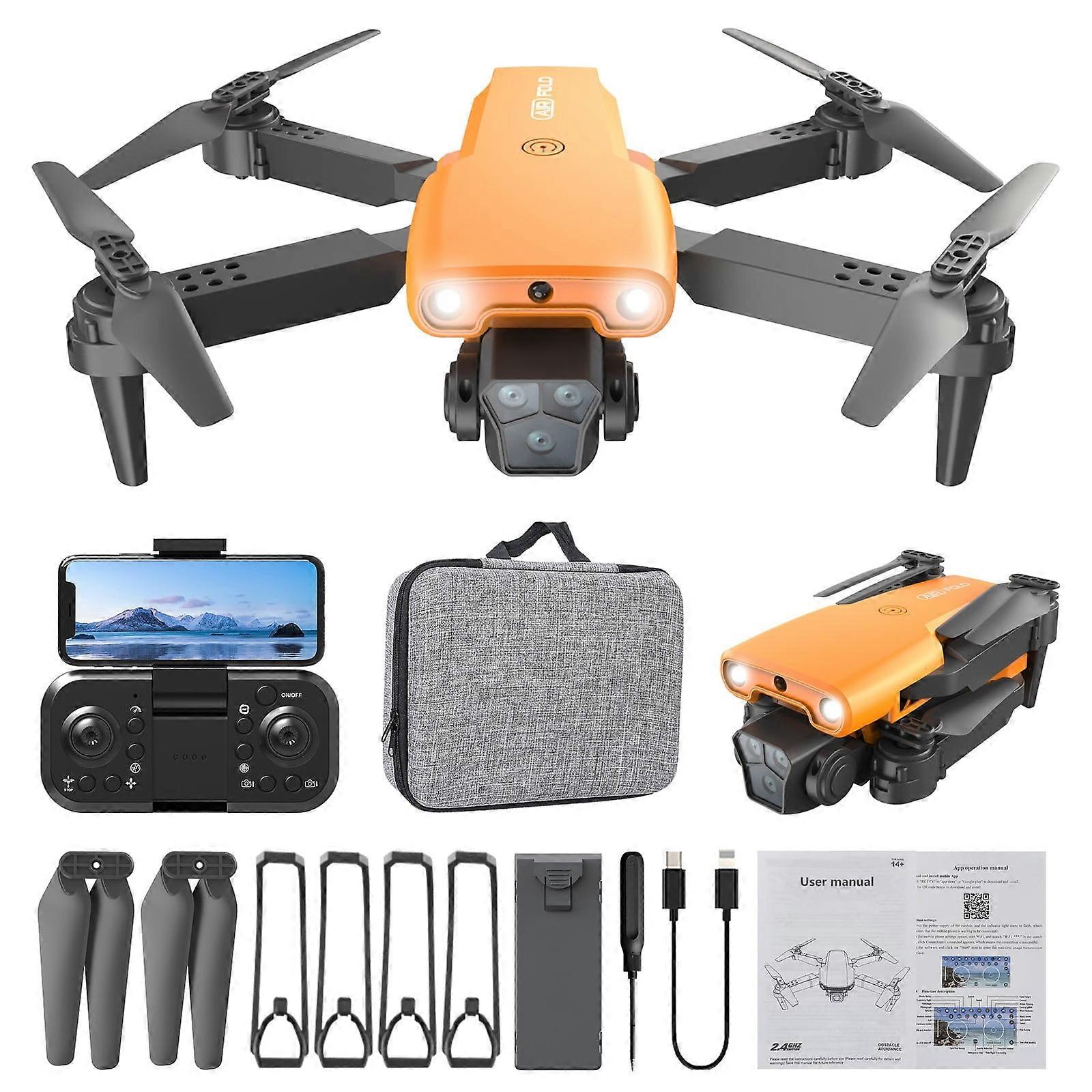 Zeceouar Drone with Camera, 1080P HD WiFi FPV, Altitude Hold, Headless Mode, Foldable RC Quadcopter, Circle Fly