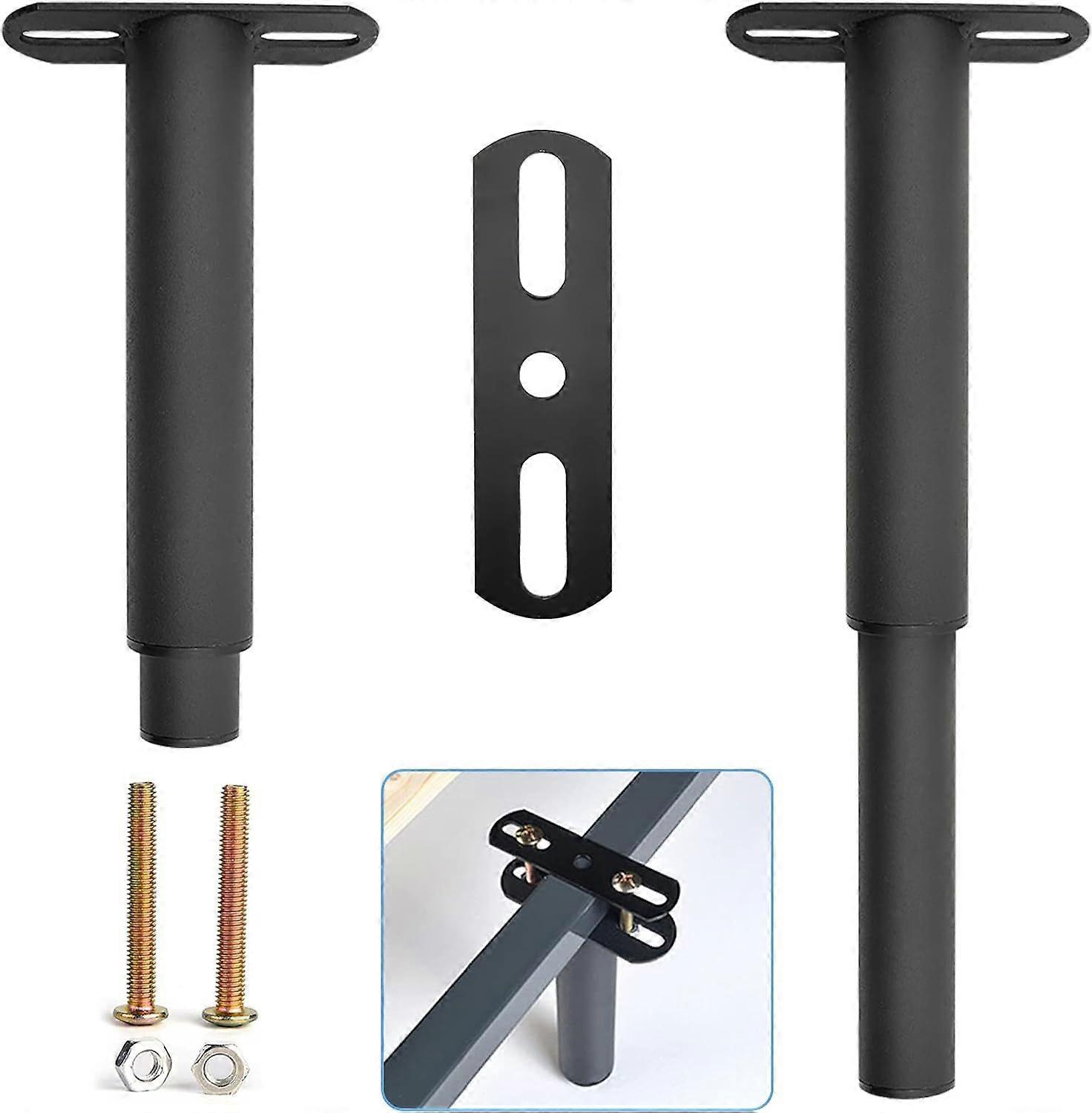 Sängben Justerbar Infällbar Robust Sängram Metallstödben Lämplig för Skåp Bäddsoffa Reservdelar 7tum-13 tum