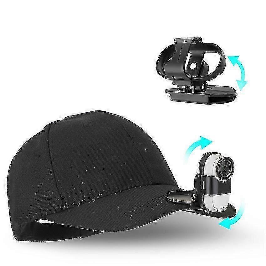Camera Bracket, Brim Clip for First Person Shooting Duck Hat & Head Brace Accessories, Compatible with Insta360 GO 3S - Lucky_B