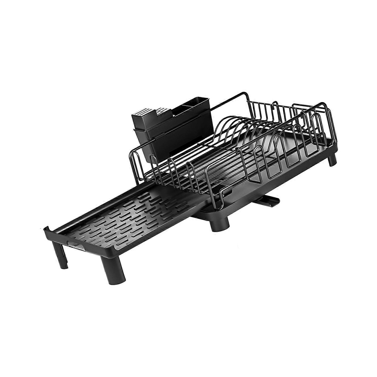 Immune Two Layer Dish Rack Highlighting Tool Sectors and Stable Infant safe Kitchen Countertops Multicolor