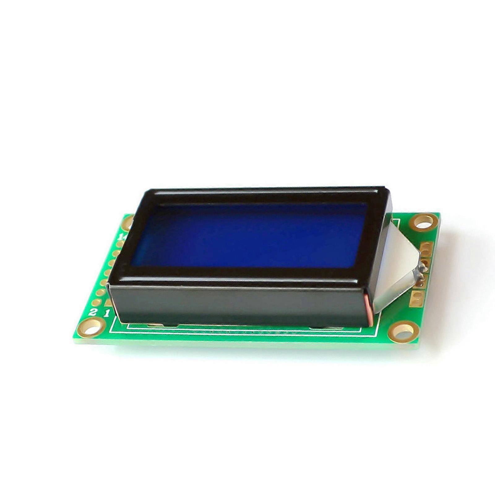 8x2 Character LCD Display Module Multiple Backlight Color High Contrast Ratio For Electronic Prototyping Multicolor