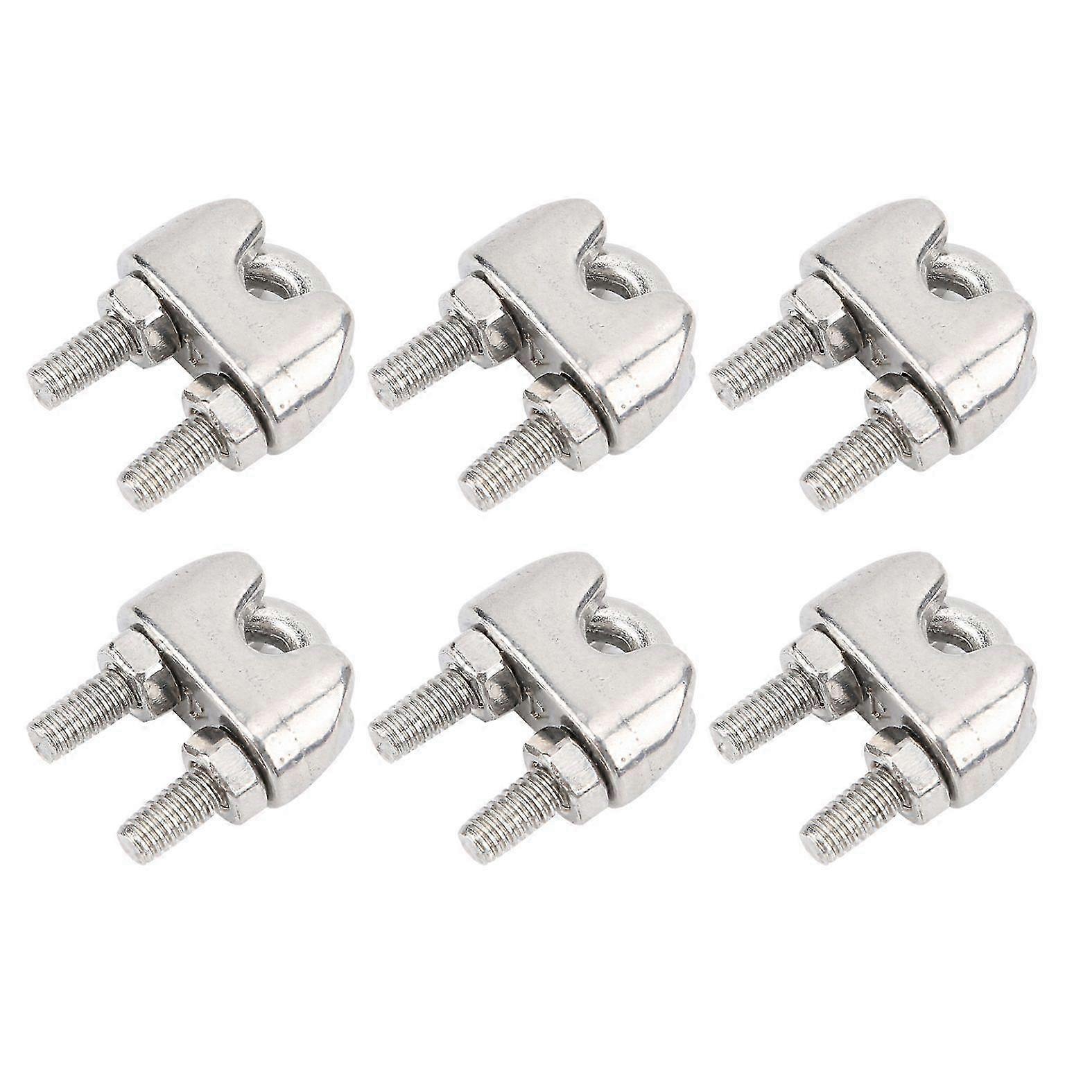 wire rope clamp m4 chuck fixing stainless steel rigging