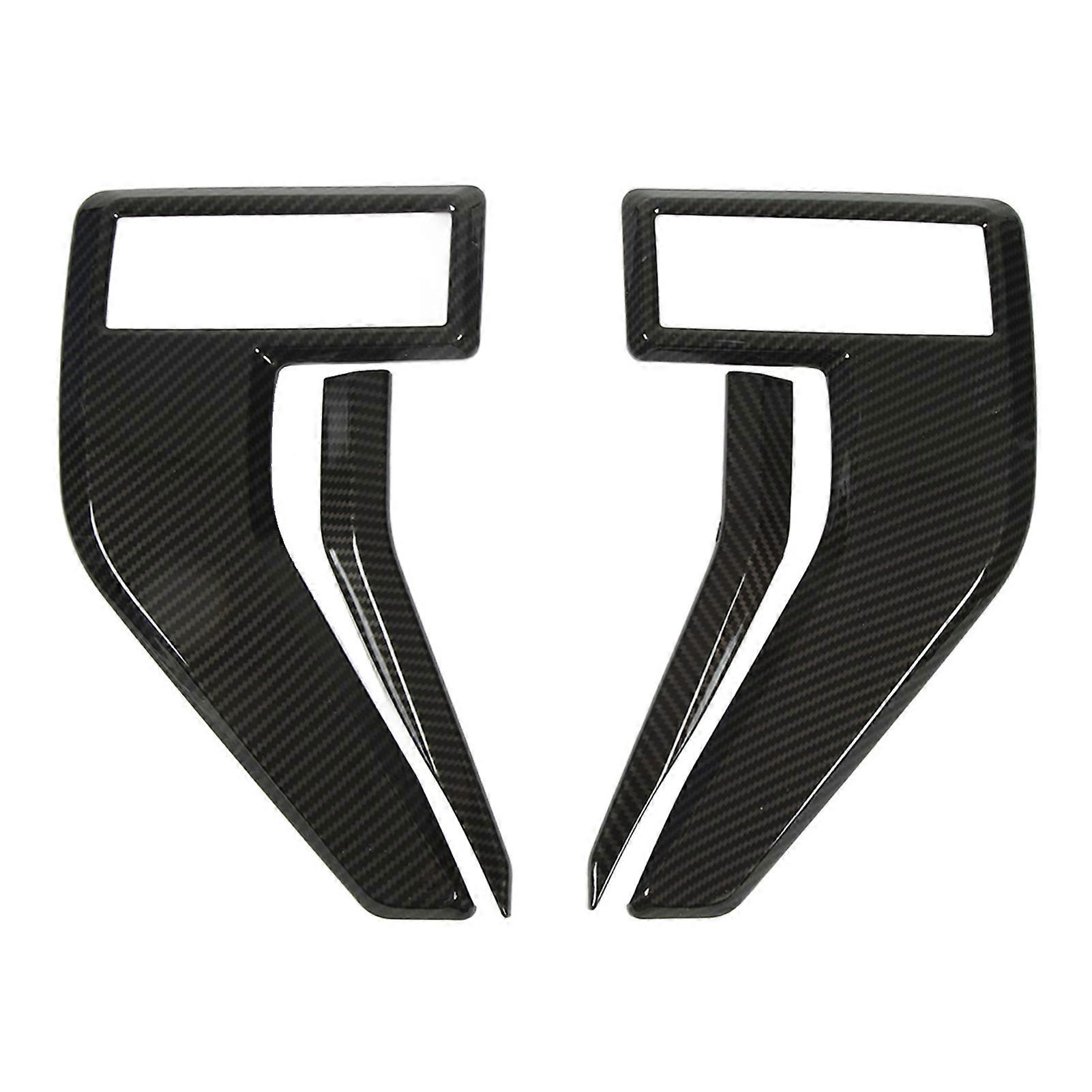 Replacement fender emblem for Ford 2021+ carbon style