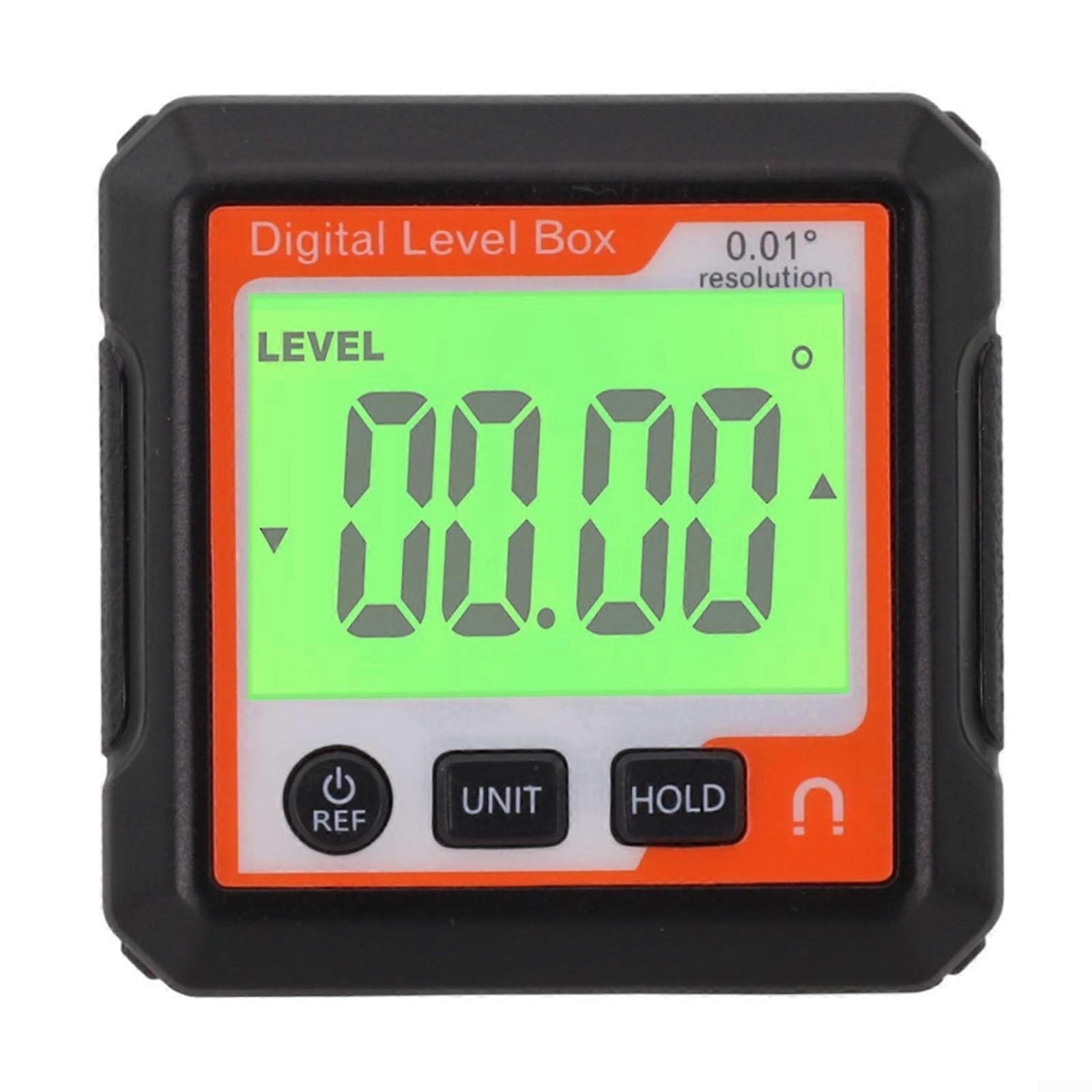 Digital Level Angle Meter Electronic Protractor Inclinometer With Magnetic Base