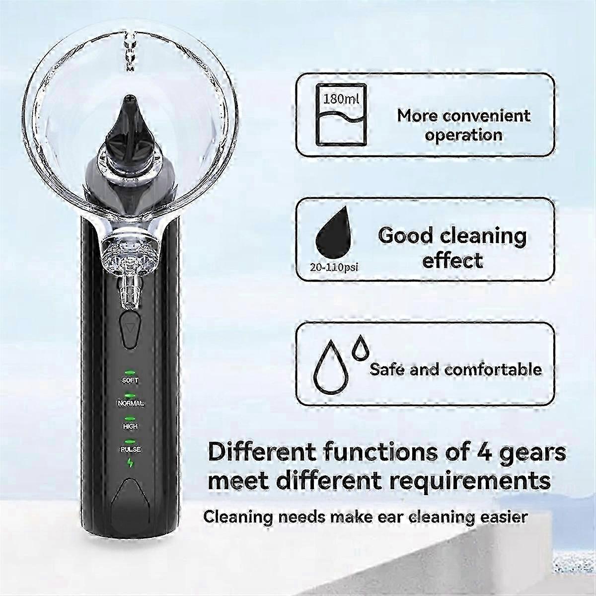 High-End Ear Cleaning Wax Removal Set with Earwax Bottle Tools,A ws