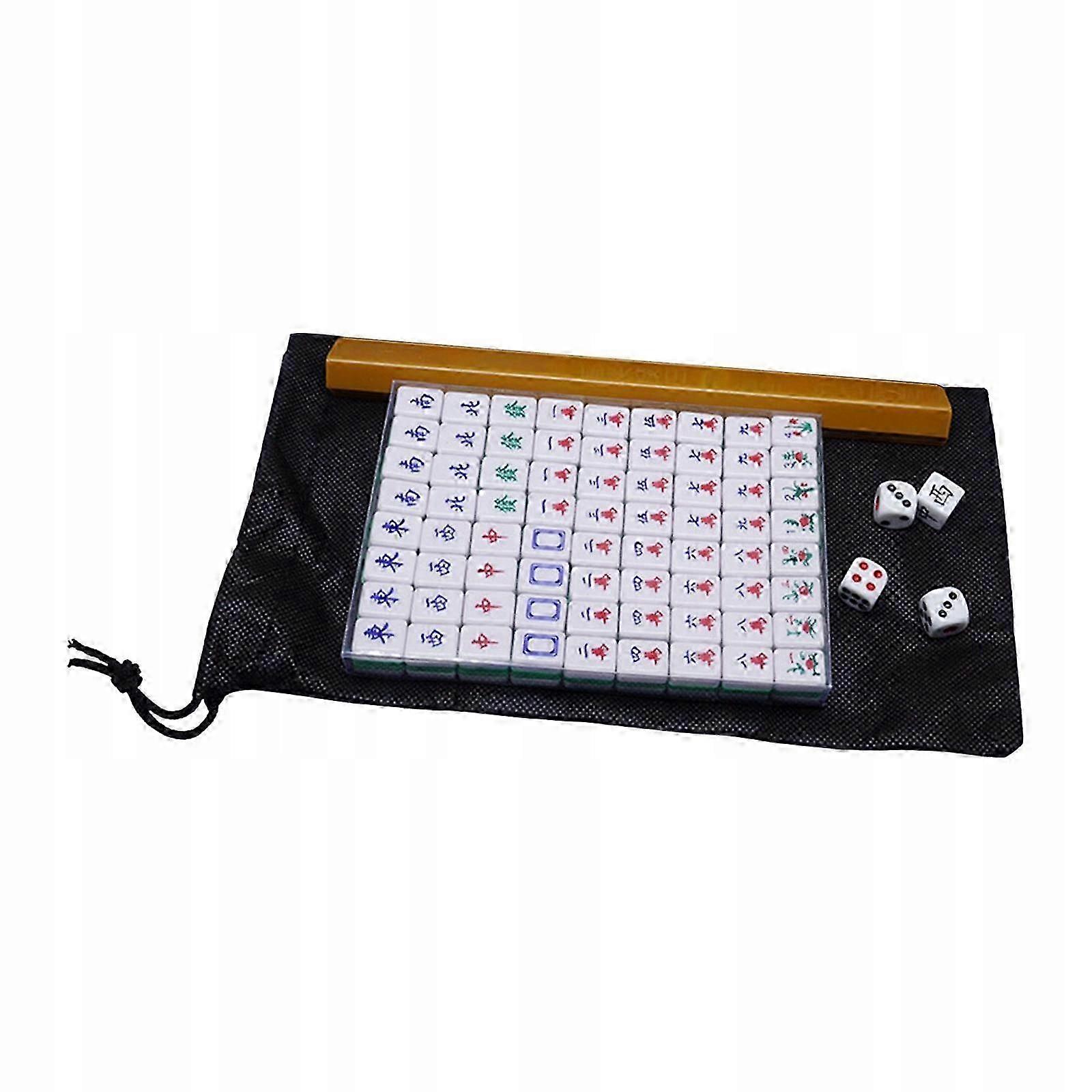 Board Game Portable Mahjong Travel Game Set For Home Party