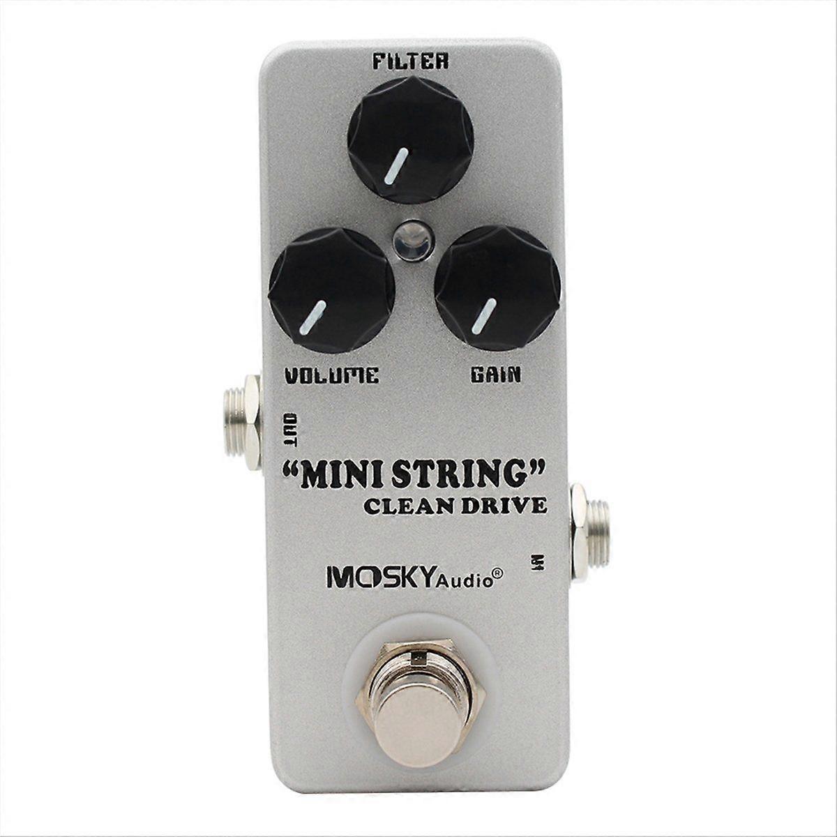 MINI STRING CLEAN DRIVE Overdrive Effects Pedal Mini Single Guitar Effect Pedal