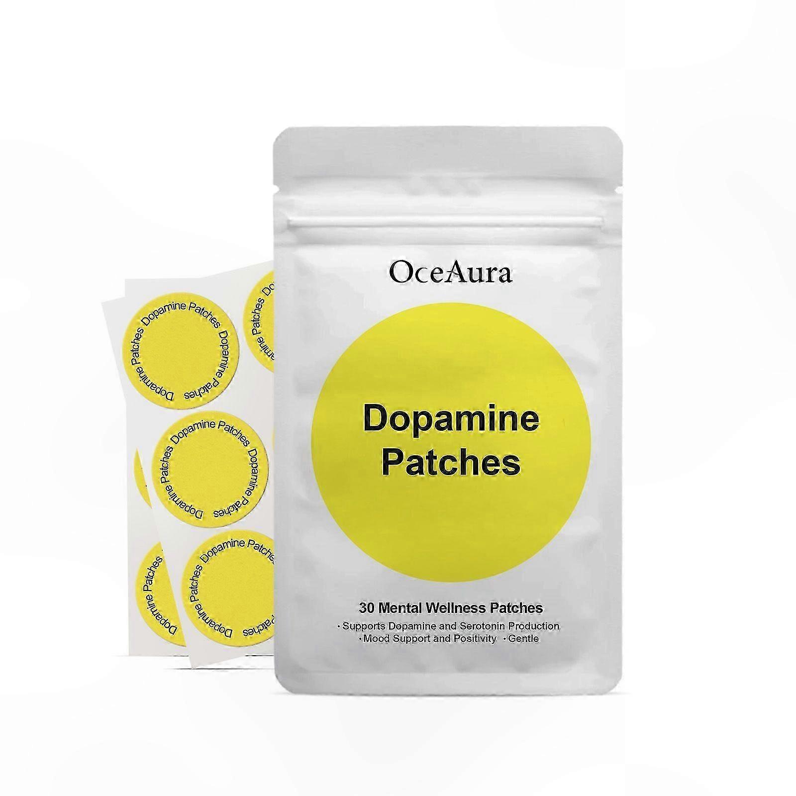 1-3x Dopamine Patches for Skin, Arms, and Shoulders