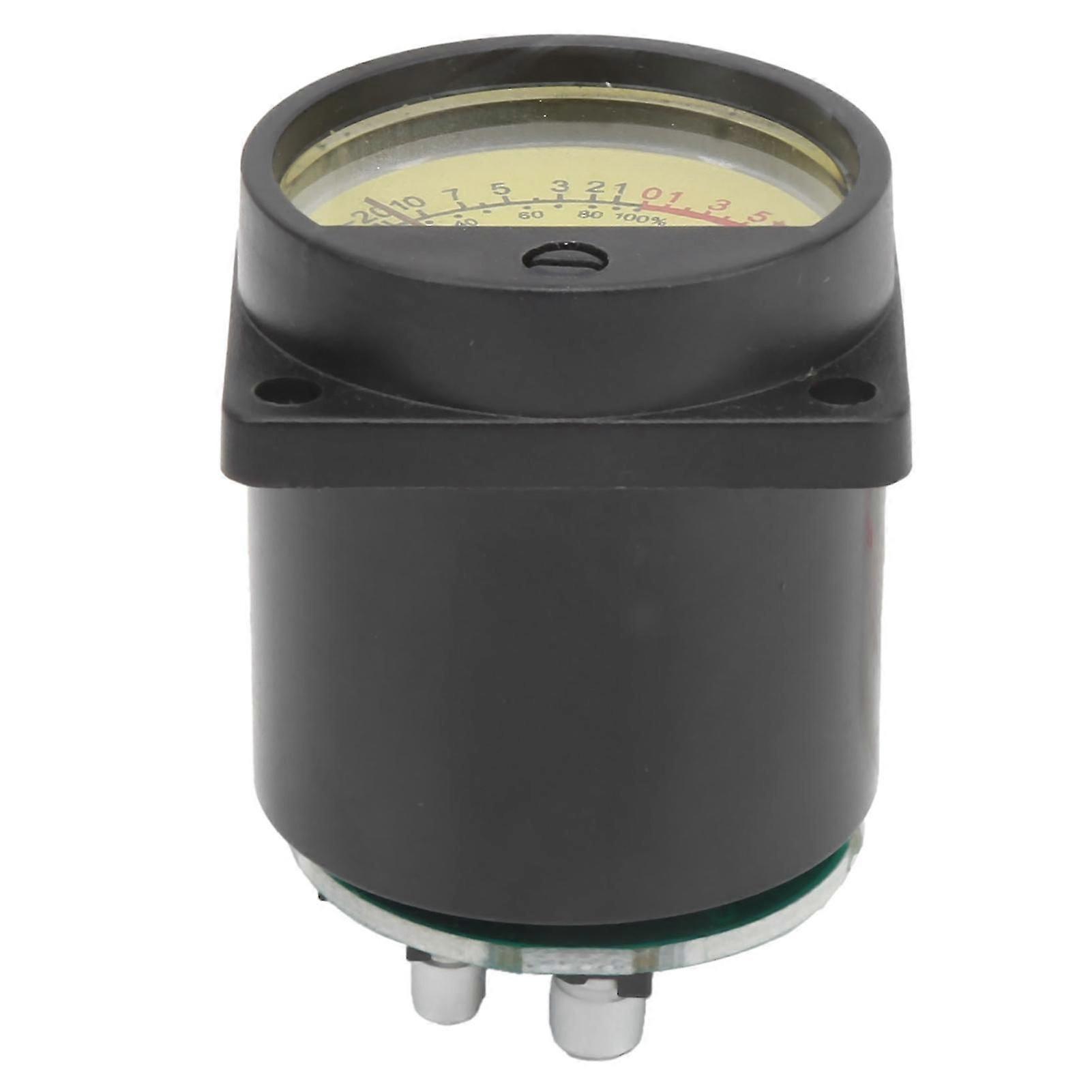 35mm Pointer VU Meter with Yellow Backlight High Accuracy DIY Level Meter Head with Driver Board