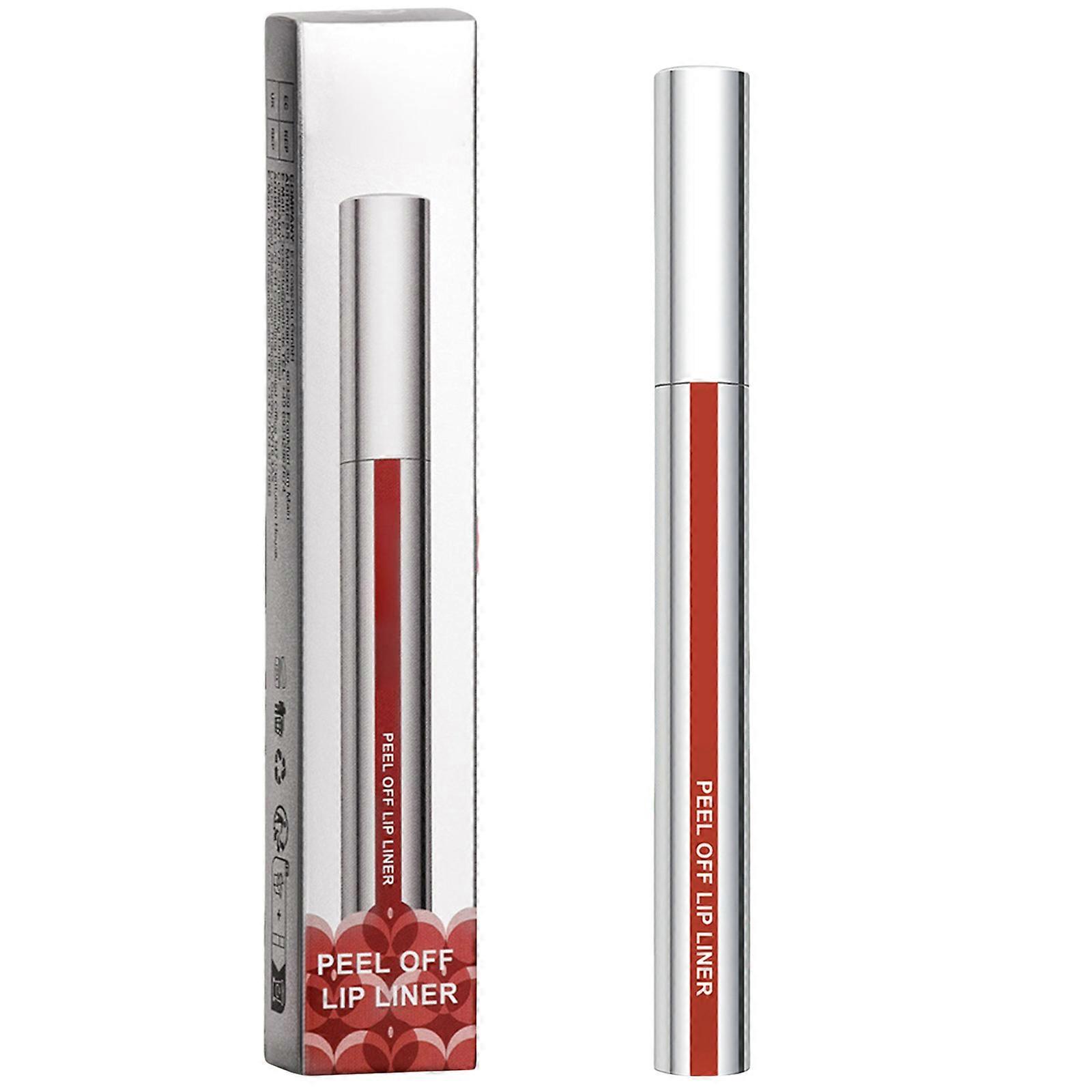 Wonder Blading Lip Stain Peels Offs Lip Liner Stain Lasting Transfer Proof Lips Tints,Matte Finish Peels Offs Lip Stain  02