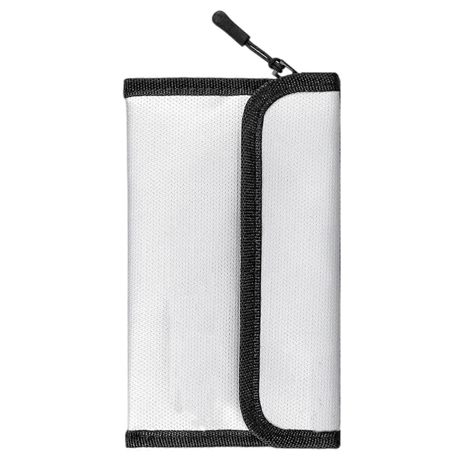 Fireproof Waterproof Bag Heat Resistant Security Pouch with Secure Zippers Closure For Documents Cash Travel Essential Multicolor