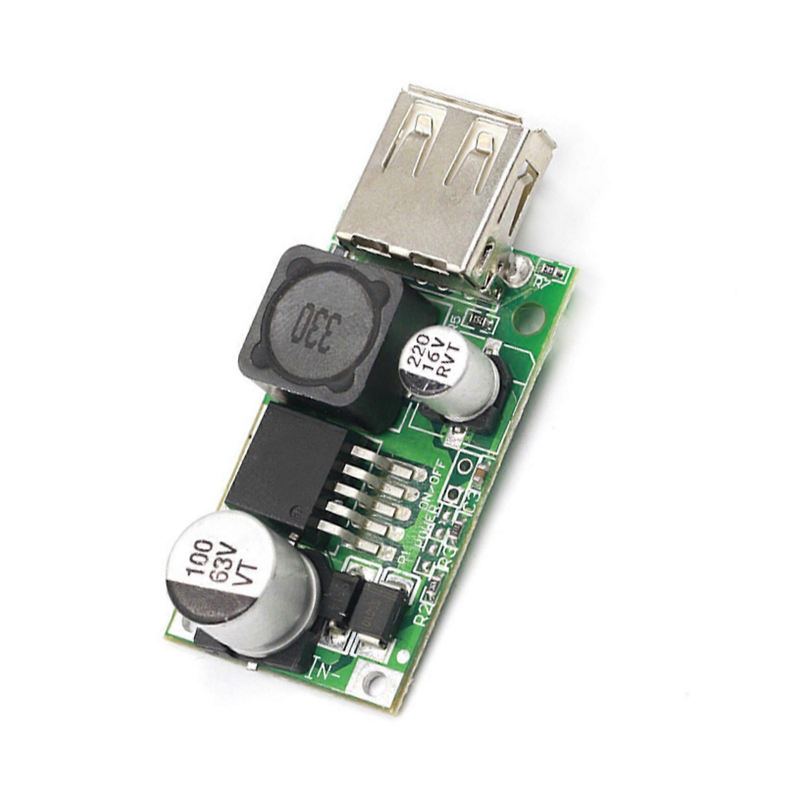 5V Step Down Converter Module 12V 24V 36V 48V to 5V USB Charging Module Board Module Replacement Multicolor