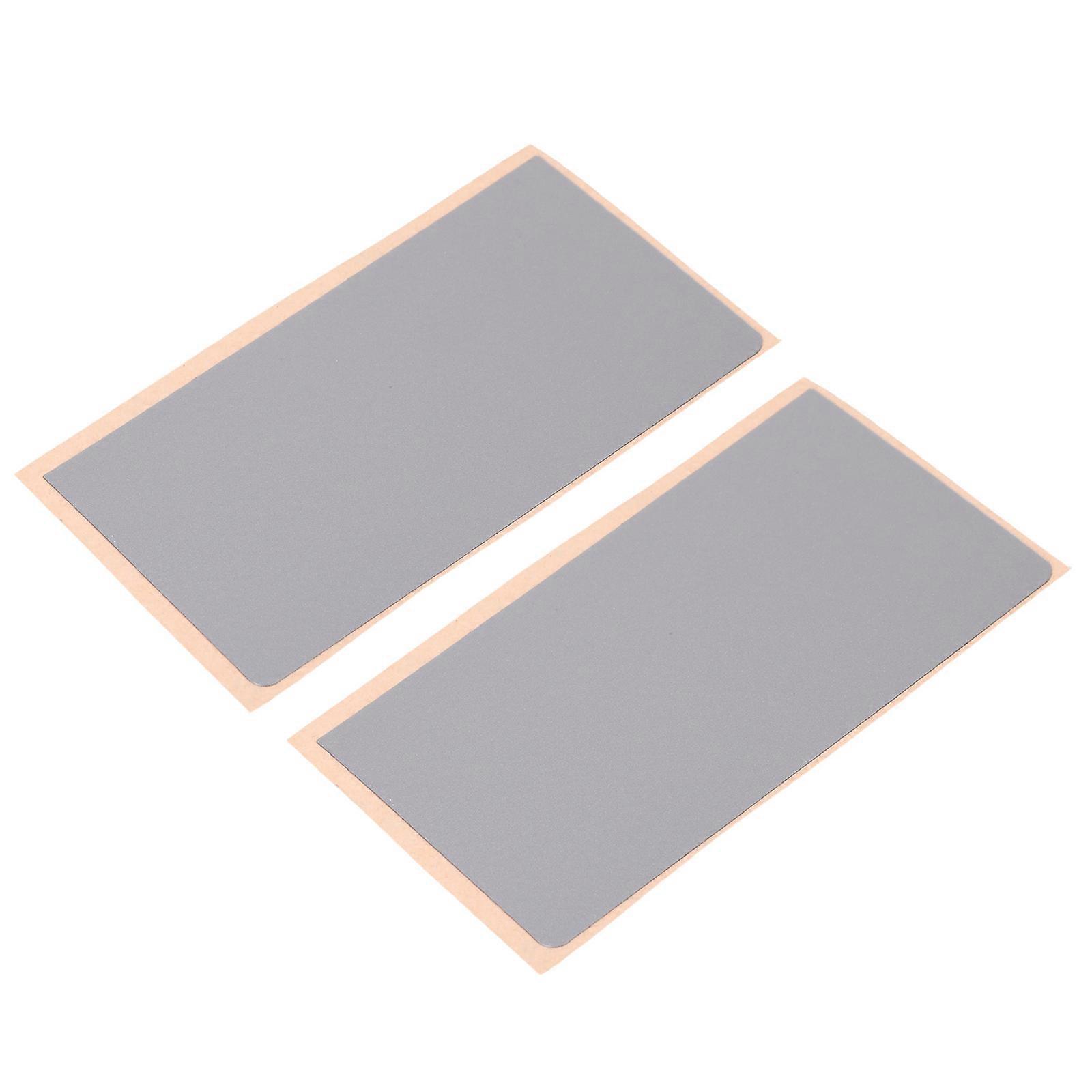 2 Pcs Laptop Touchpad Replacement Stickers Professional Upgrade For Worn Or Damaged Devices Multicolor
