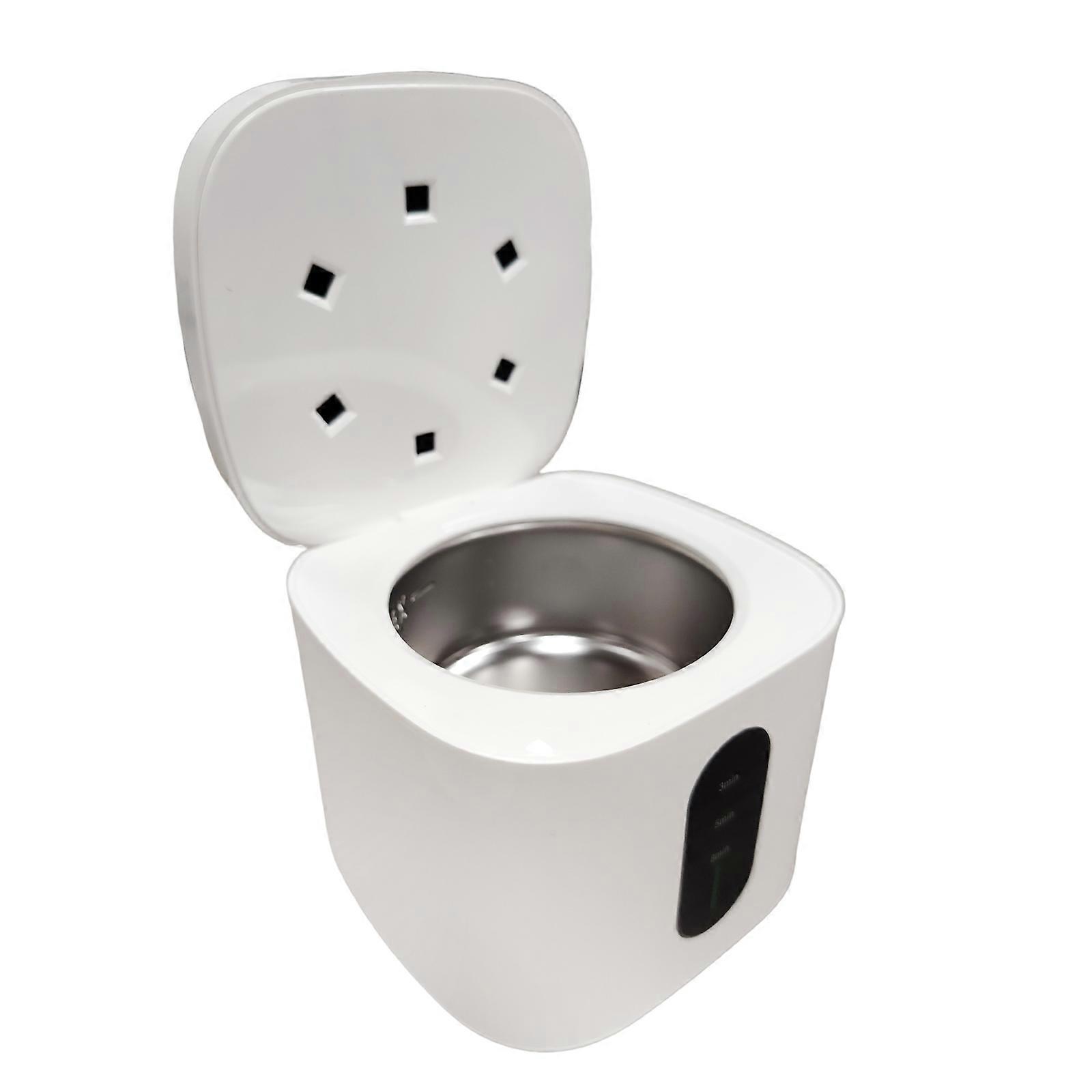 Advanced Ultrasonics Denture Hygienizer With 3 Programmable Setting 150ML Stainless Steel Tank Silents ABS Construction Multicolor