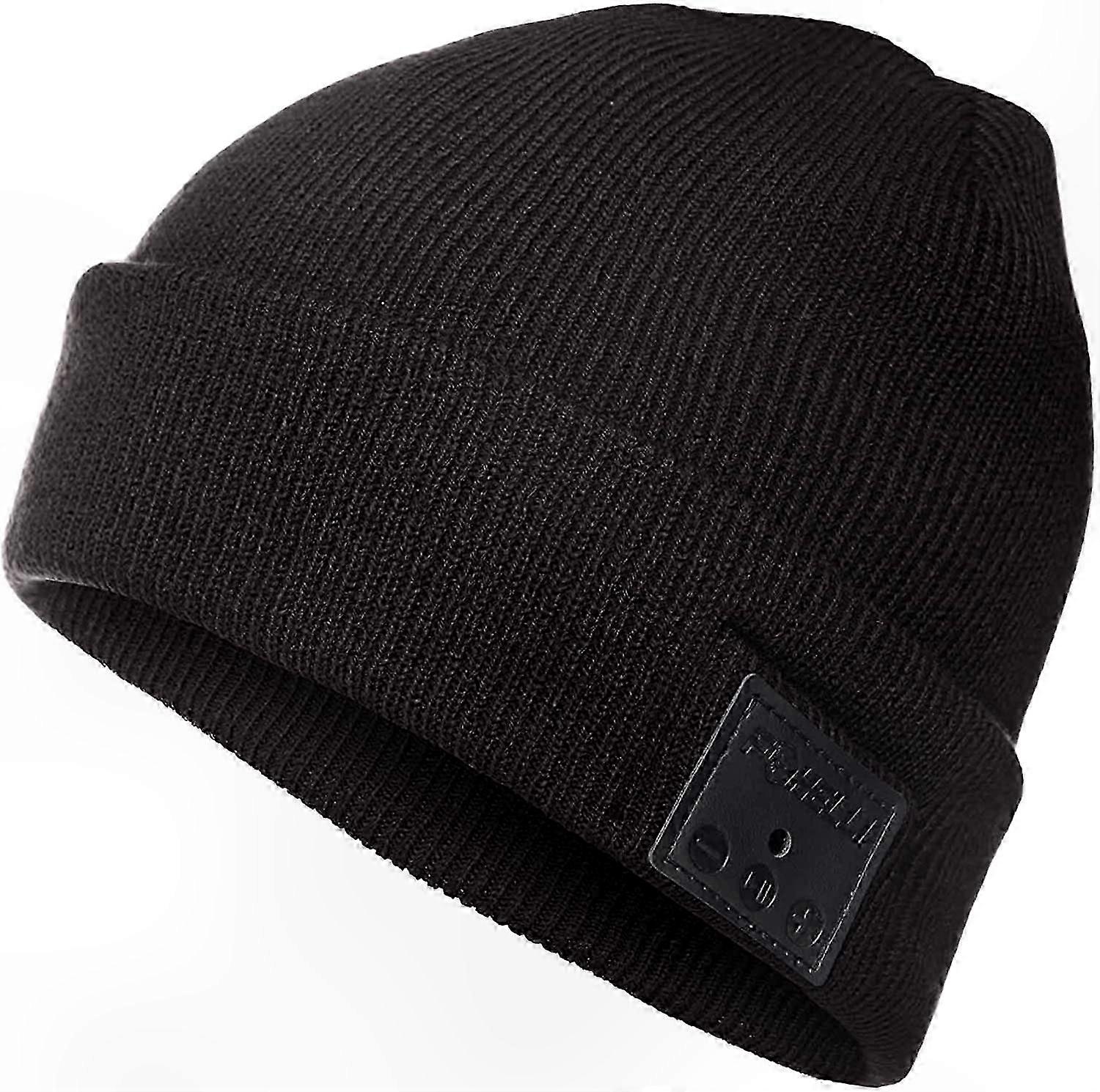 Wireless Bluetooth Beanie Hat with Built-in Headphones for Men and Women