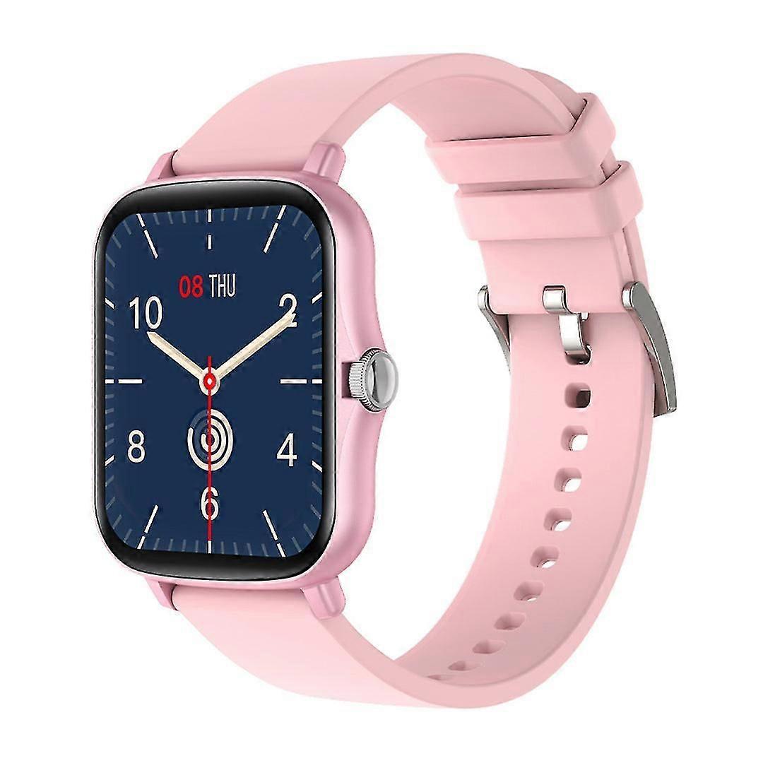 1.69-inch Men's Plus Smartwatch with Heart Rate Monitor, IP67 Waterproof, Compatible with Android and iOS Phones.