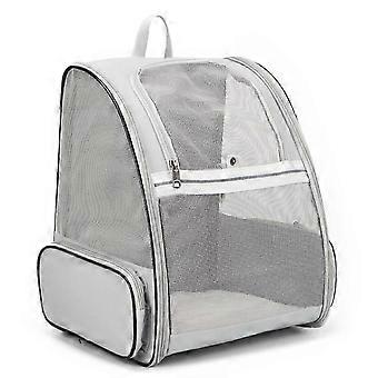 Foldable cat carrier backpack for easy storage and comfortable pet transport