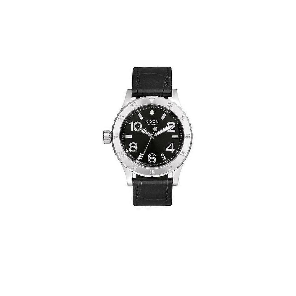 Watches Nixon BLACKGATOR3820LEATHERA4671886