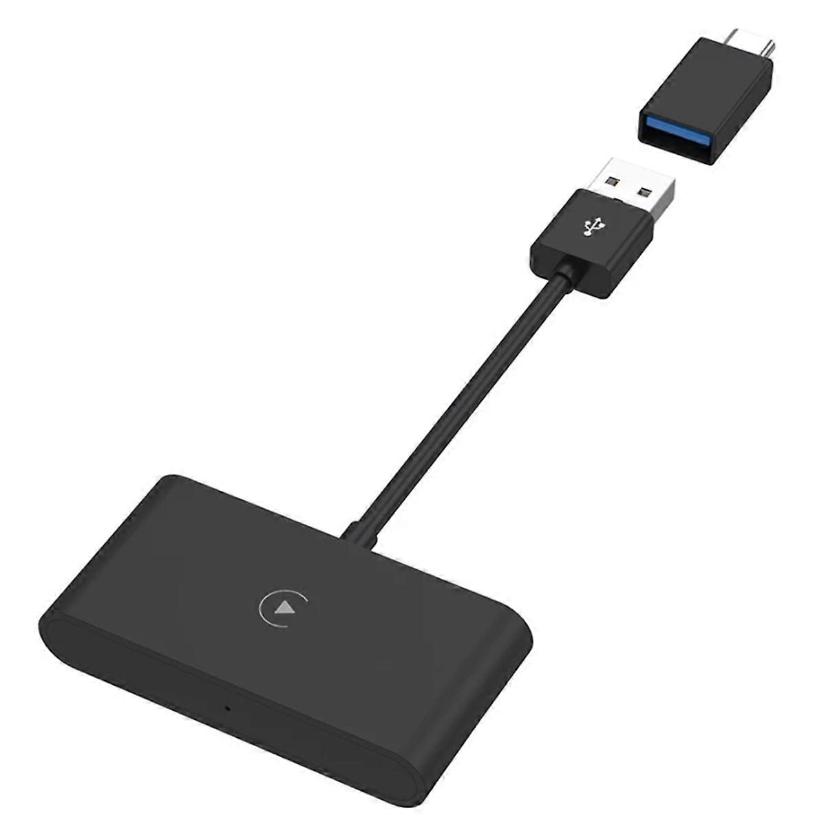 2 in 1 Wireless CarPlay Android Auto Adapter Carplay AI Box