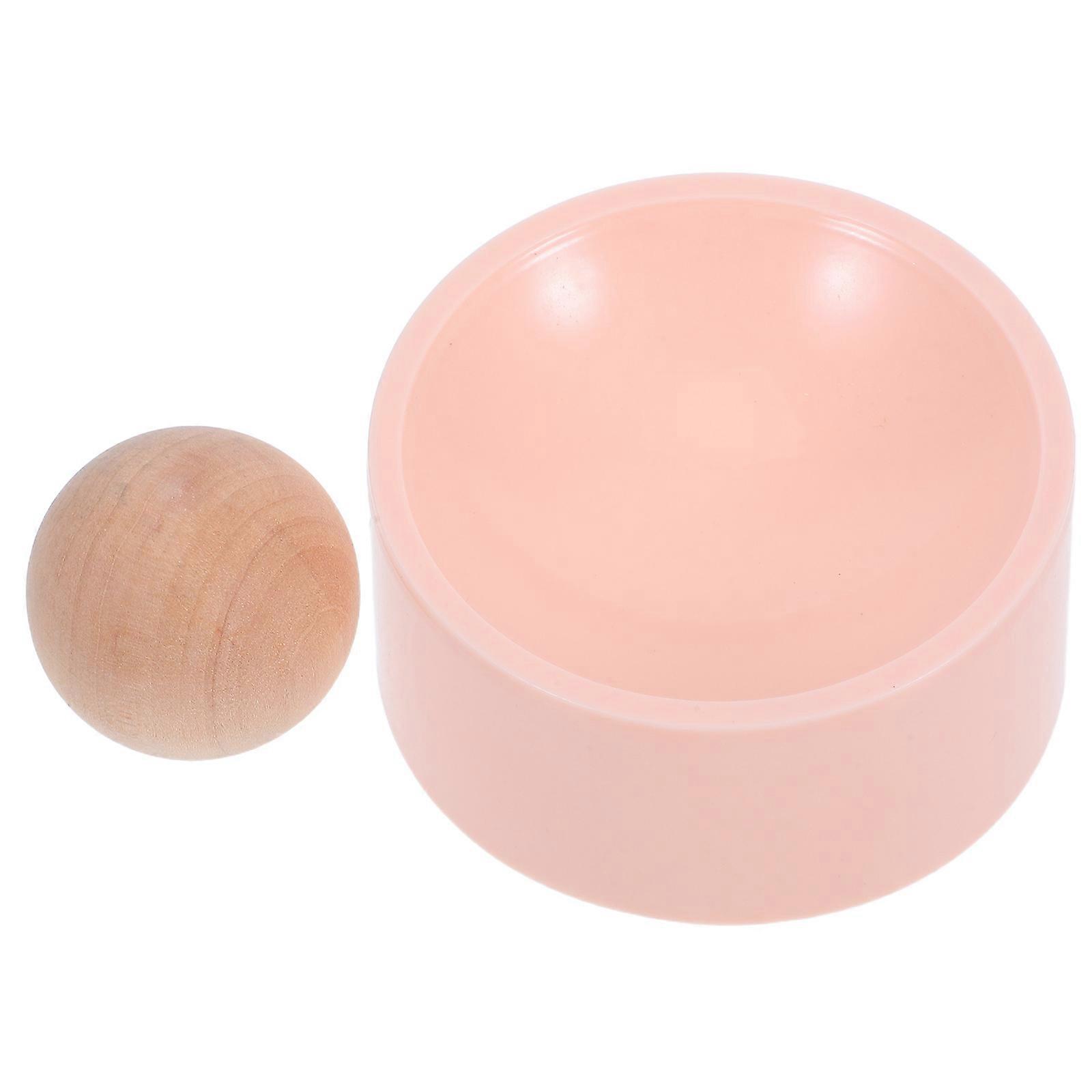 Dumpling Wrapper Maker Bakeware Tool Festive Celebration Nonslip Surface Assorted Color Wood Material 1Set