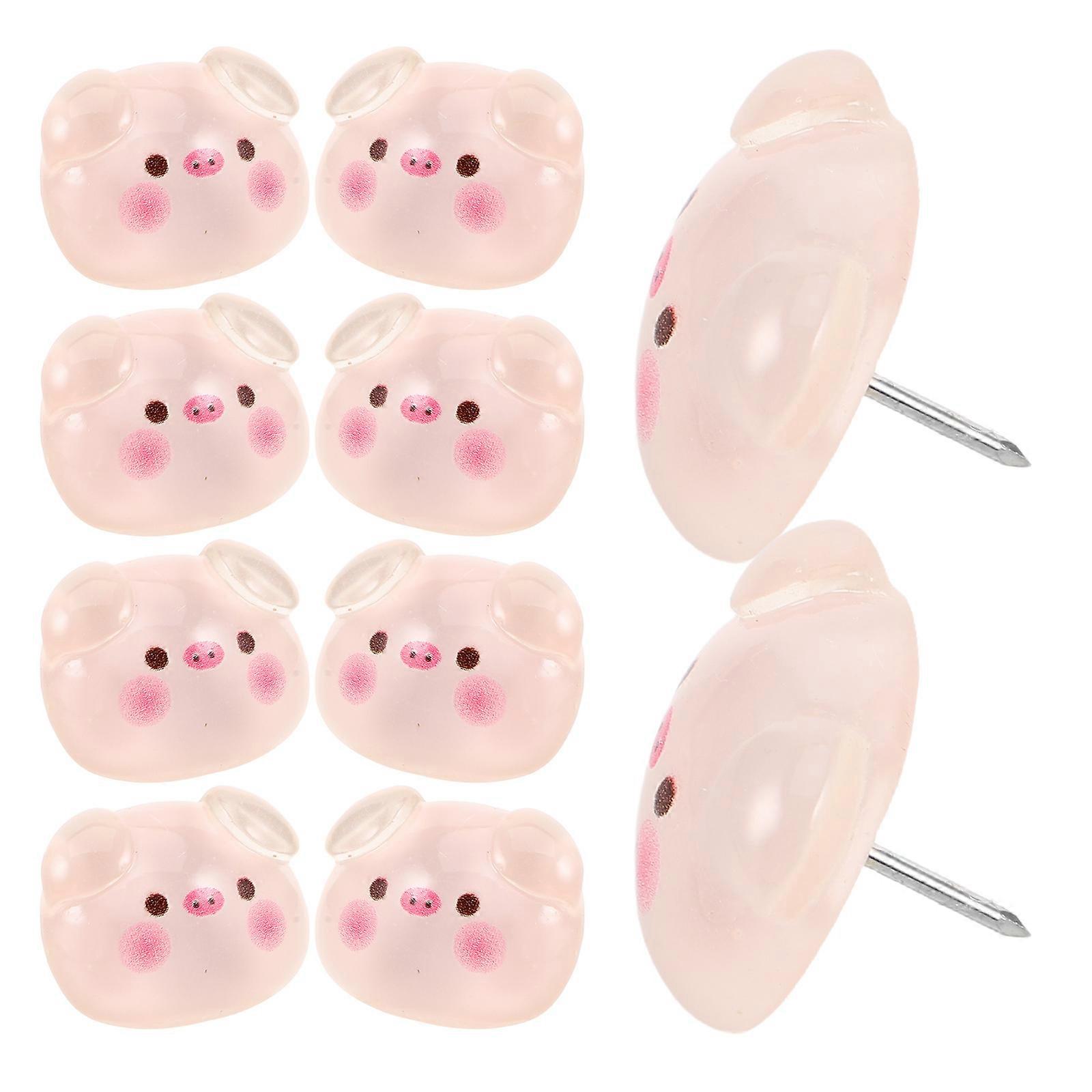 Decorative Push Pins Creative Thumbtack Resin for Office 30Pcs