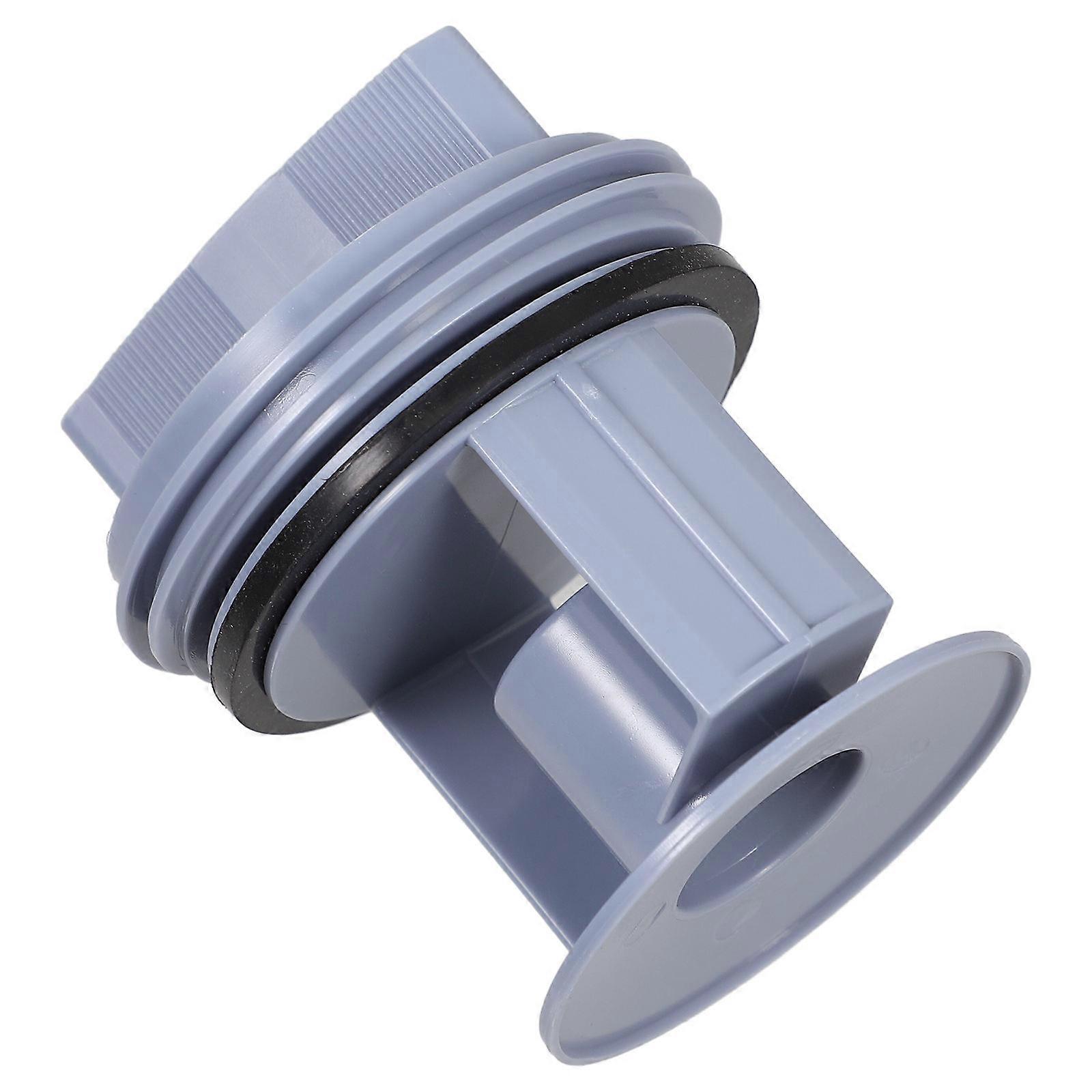 Washer Drain Pump Filter with Durable Filtration for Washer in ABS Grey Fits Multiple Models