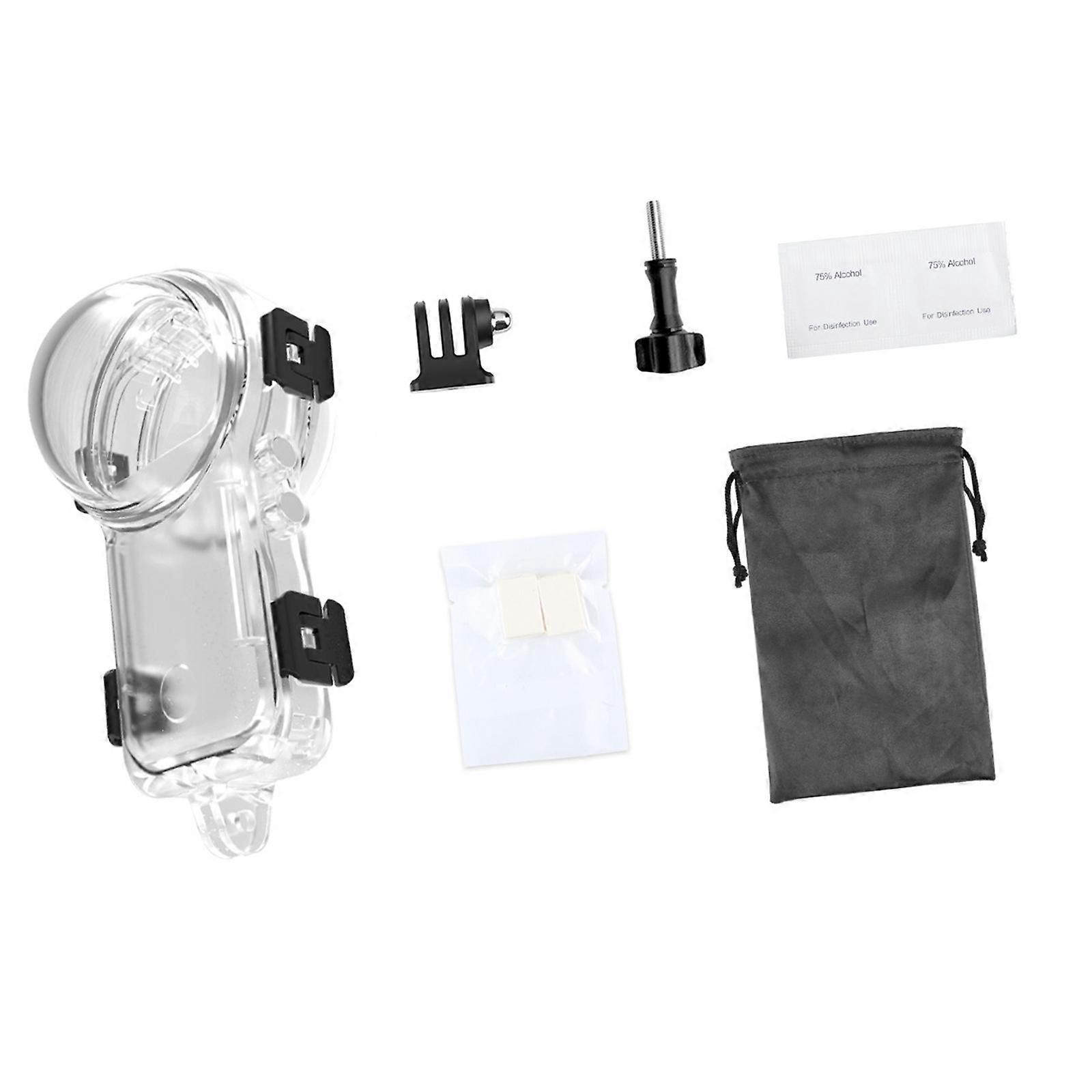 Deeply Dive Up to 50m Protective Case for X4 Air Cameras Diving Case Impact Resistance and Easy Cleaning Surfaces Shell Multicolor