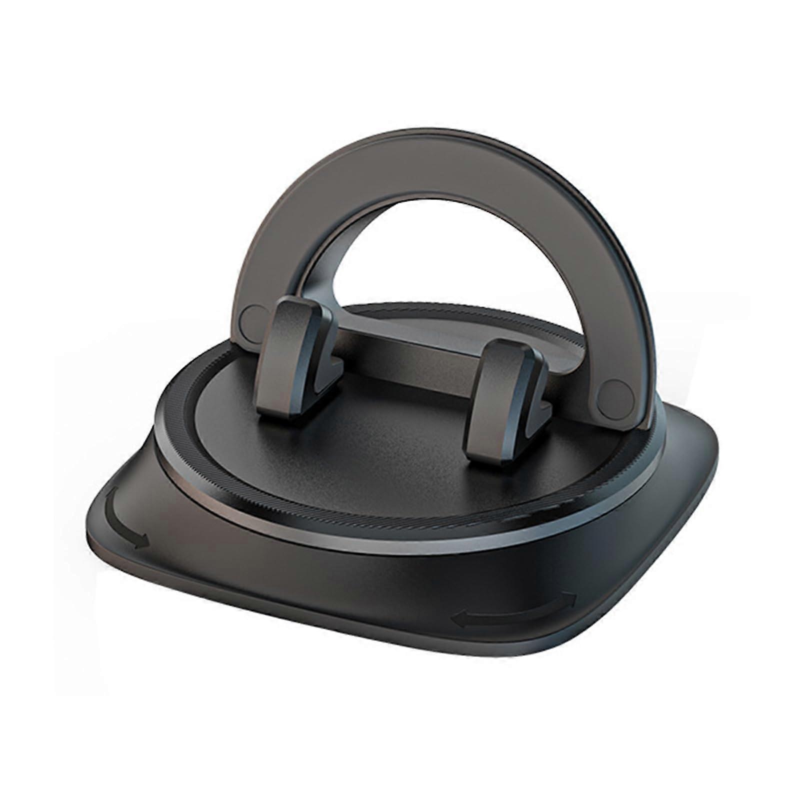 Car Phone Mount with Secure Suction Base, Adjustable Grip and Quick Release for Dashboard