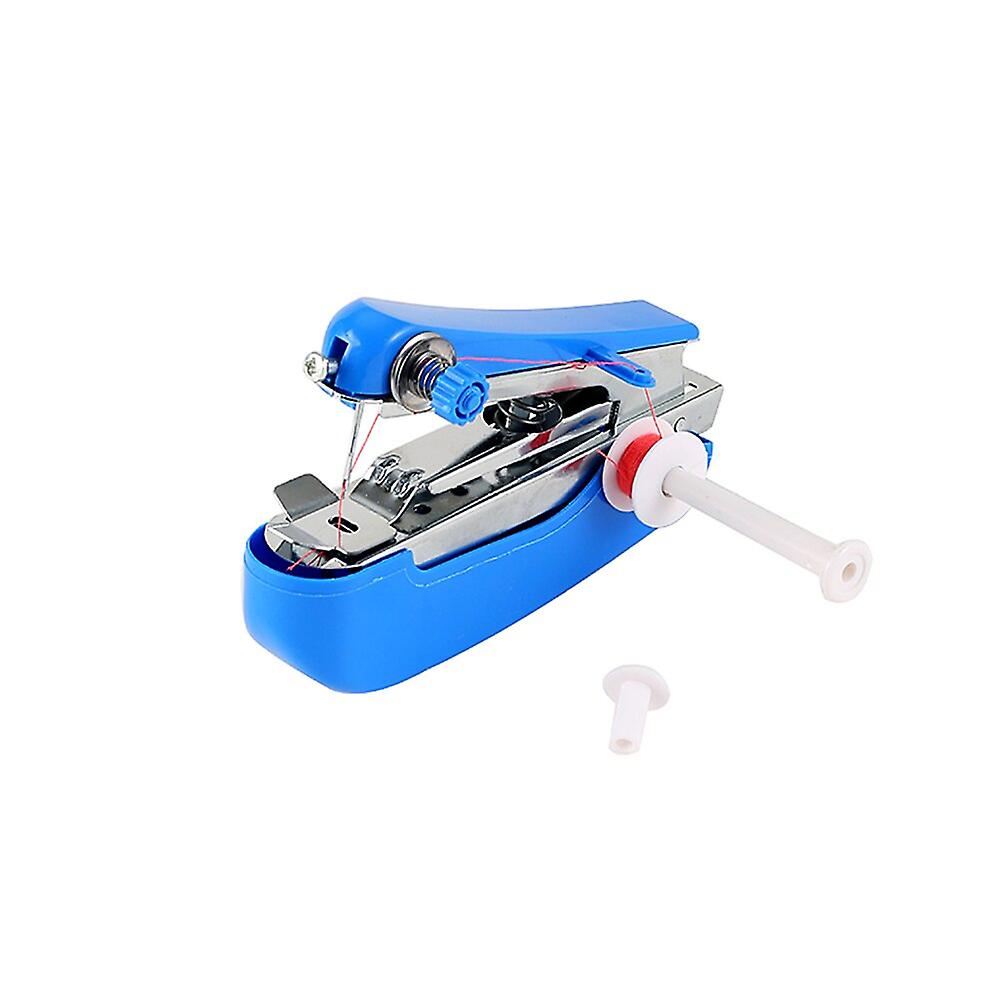 Beginners Clothes Fabrics Mini Manual Sewing Machine Simple Operation Portable Practical Crafts Lightweight Cordless